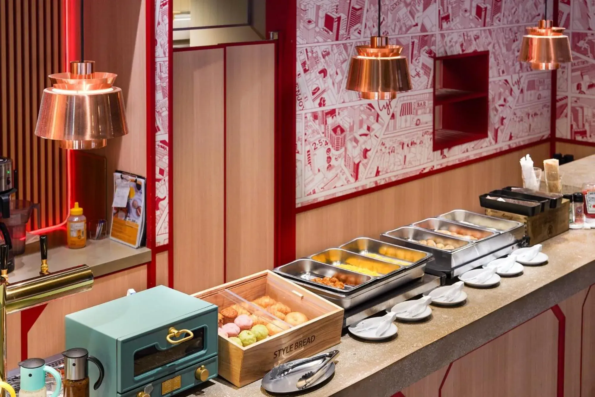 Buffet breakfast in lyf Ginza Tokyo Buffet breakfast in lyf Ginza Tokyo