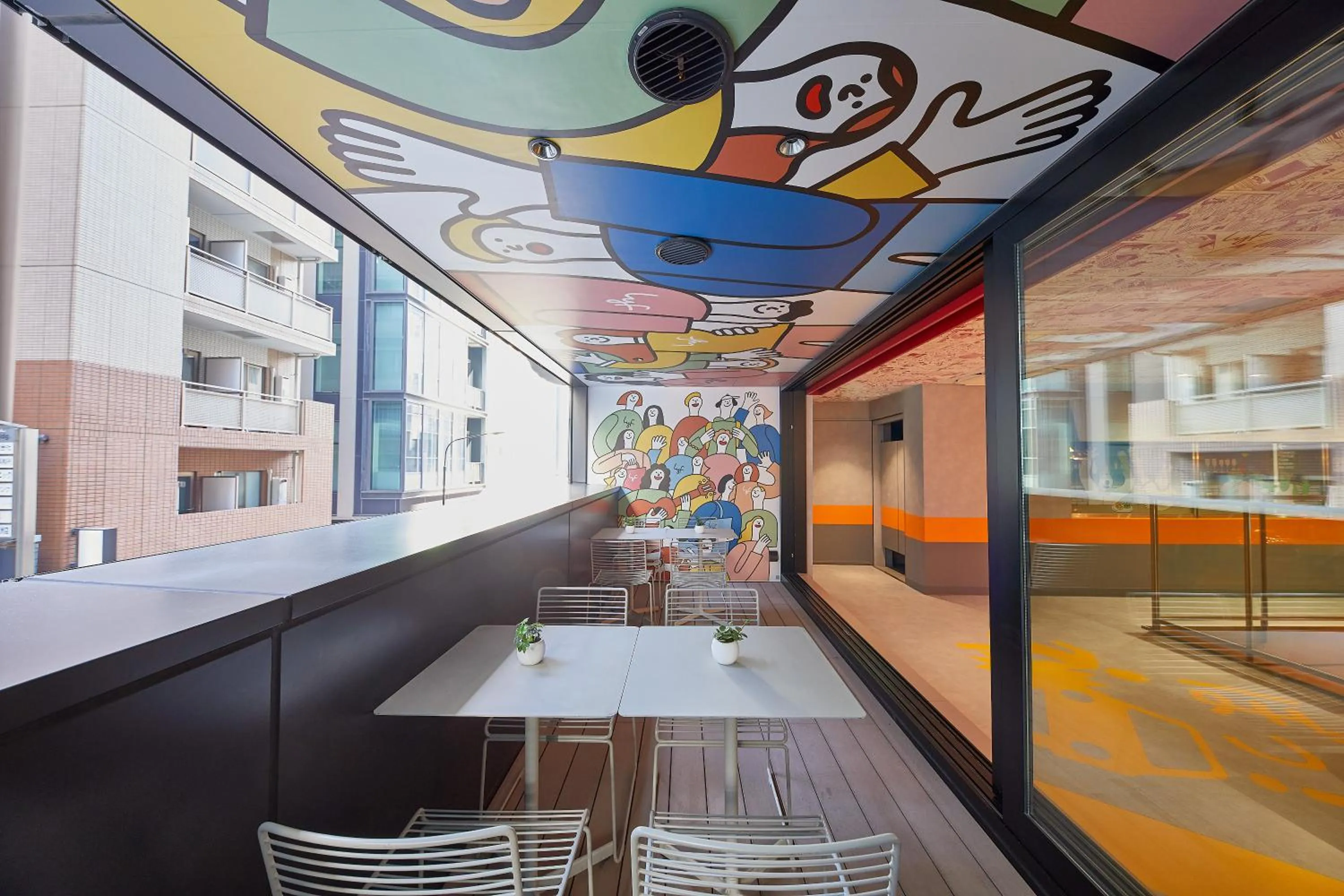 Balcony/Terrace in lyf Ginza Tokyo