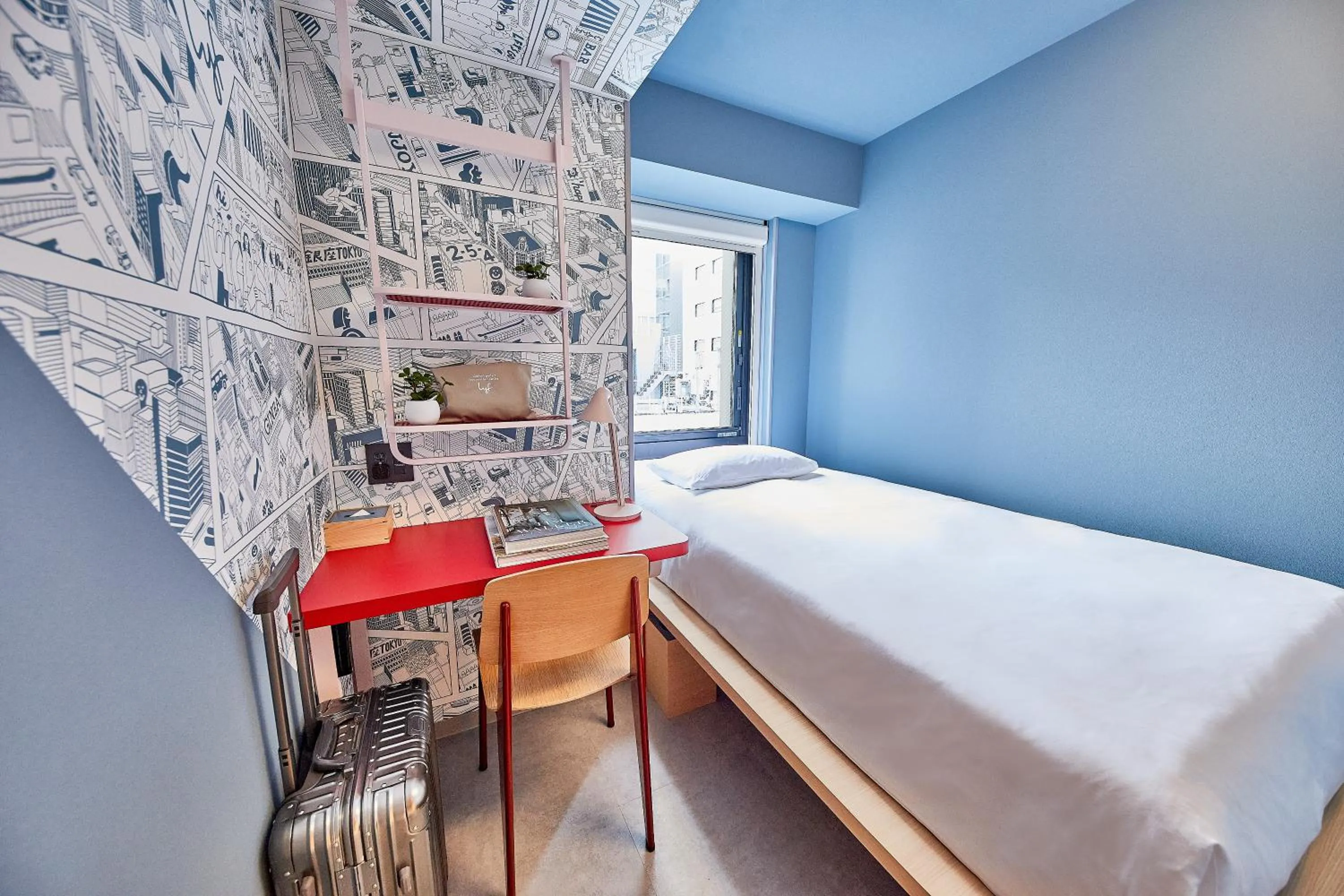 Photo of the whole room, Bed in lyf Ginza Tokyo