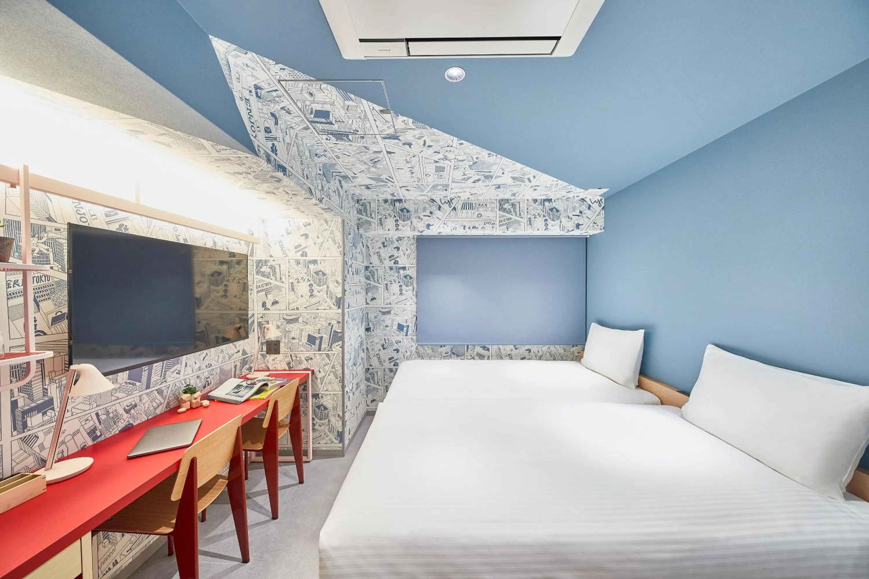 Photo of the whole room, Bed in lyf Ginza Tokyo