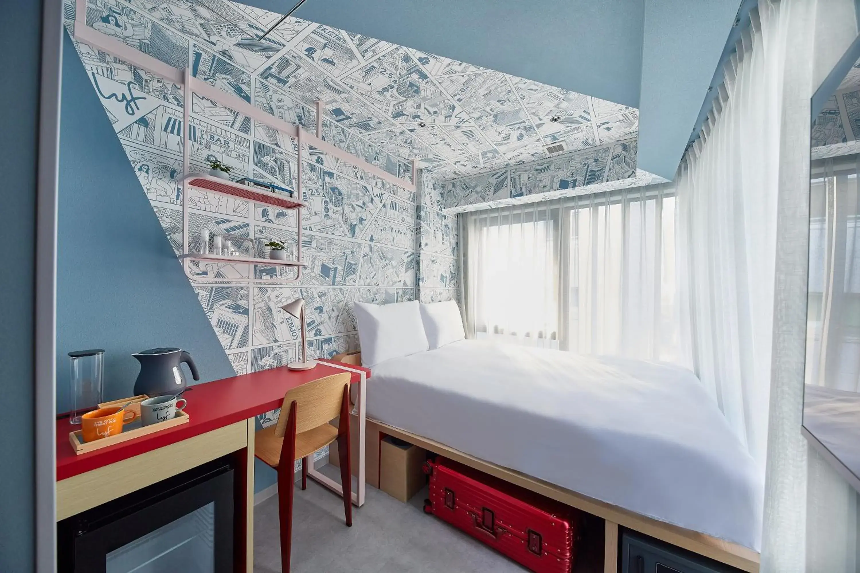 One of a Kind (Studio Double) - single occupancy in lyf Ginza Tokyo One of a Kind (Studio Double) - single occupancy in lyf Ginza Tokyo