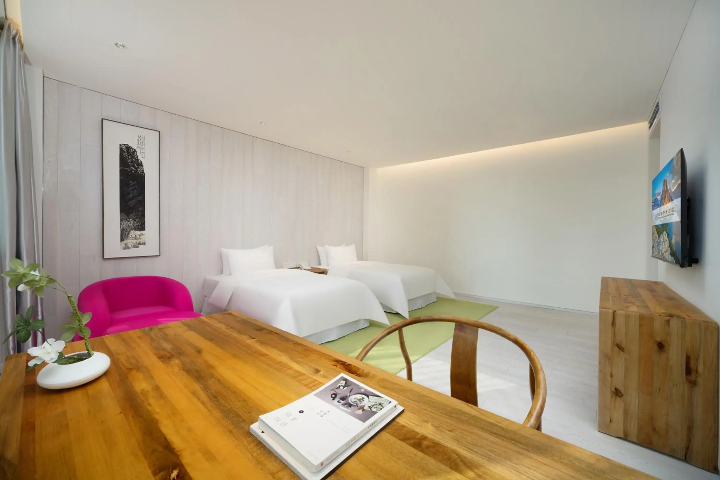 Executive Twin Room with bathtub in Chengdu Chengshe Hotel - Wenjiang University Town Southwest Caida Branch Executive Twin Room with bathtub in Chengdu Chengshe Hotel - Wenjiang University Town Southwest Caida Branch