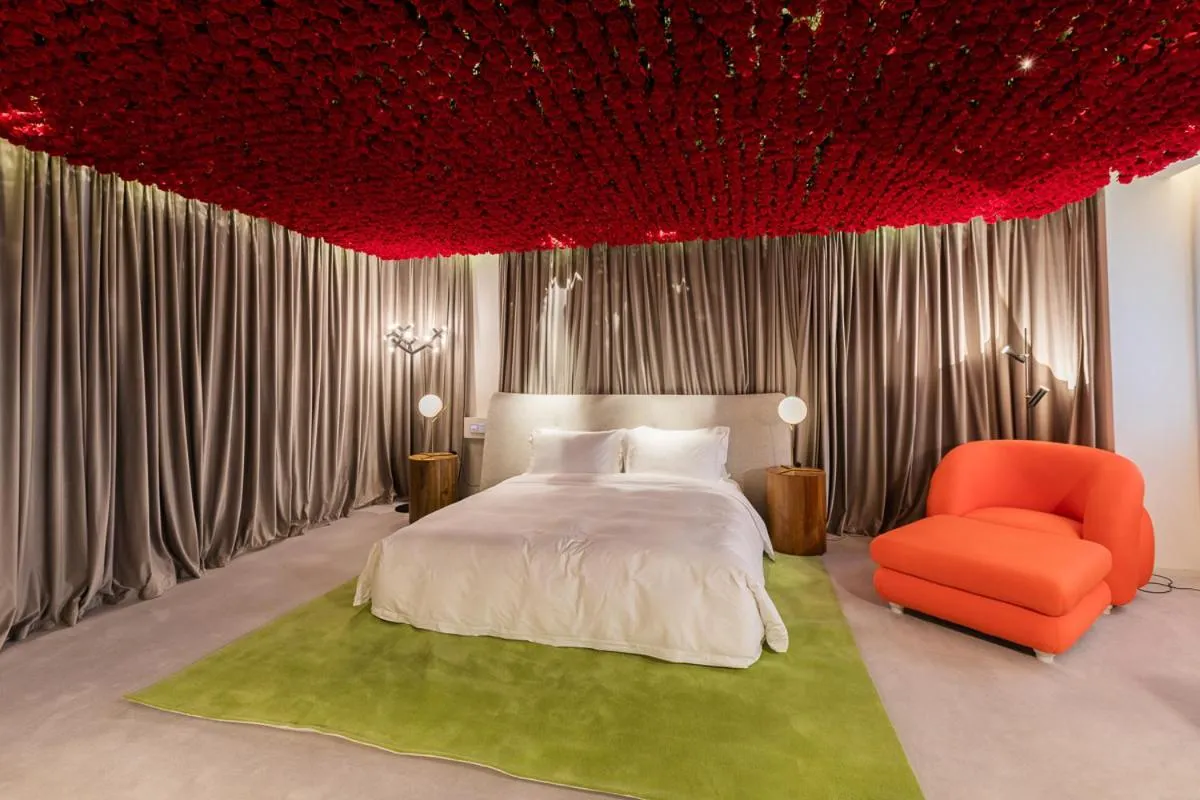 Bed in Chengdu Chengshe Hotel - Wenjiang University Town Southwest Caida Branch