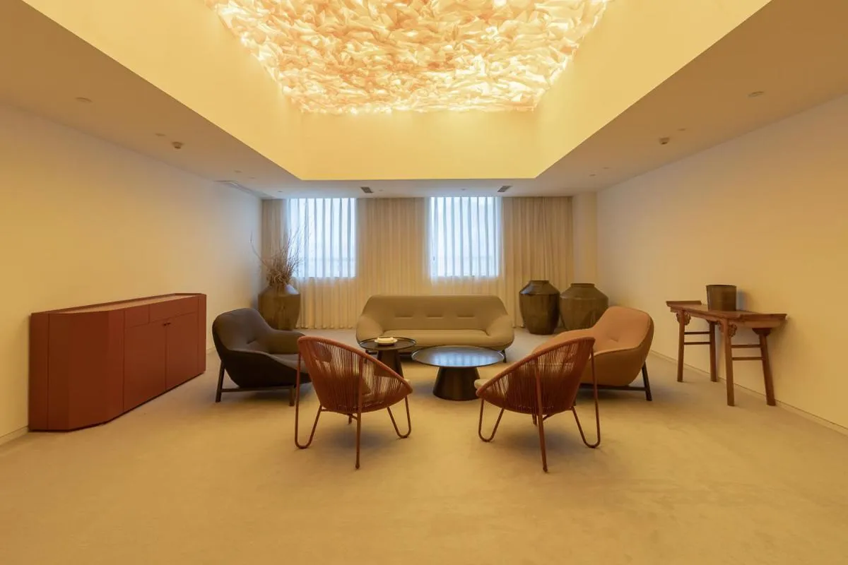 Living room in Chengdu Chengshe Hotel - Wenjiang University Town Southwest Caida Branch