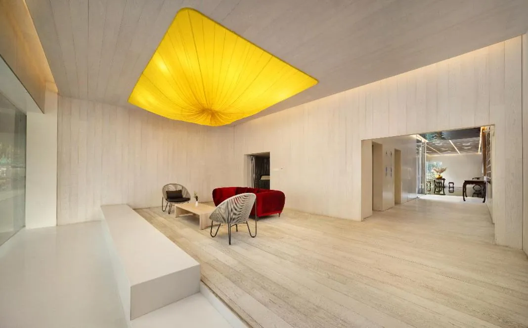 Lobby or reception in Chengdu Chengshe Hotel - Wenjiang University Town Southwest Caida Branch