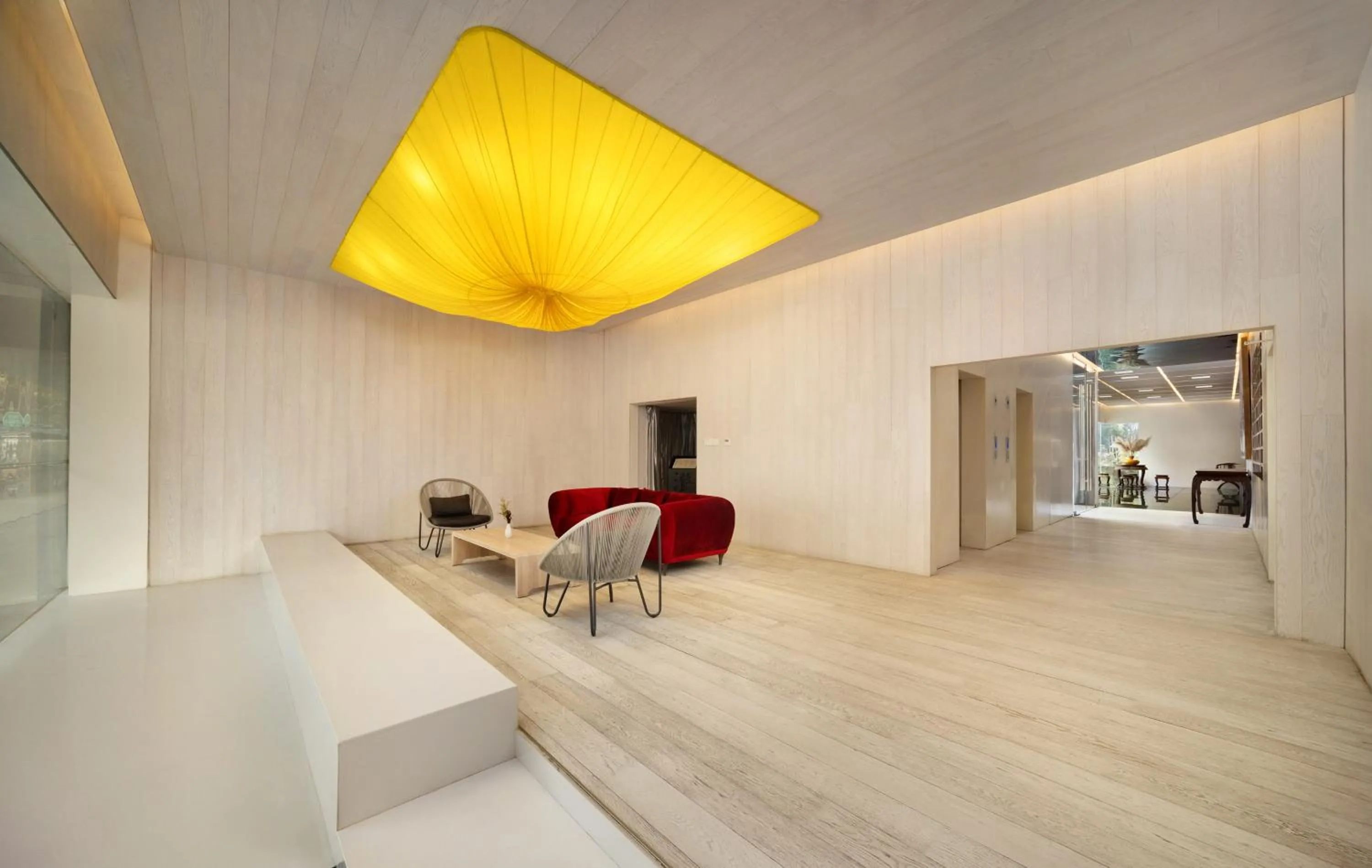 Lobby or reception in Chengdu Chengshe Hotel - Wenjiang University Town Southwest Caida Branch