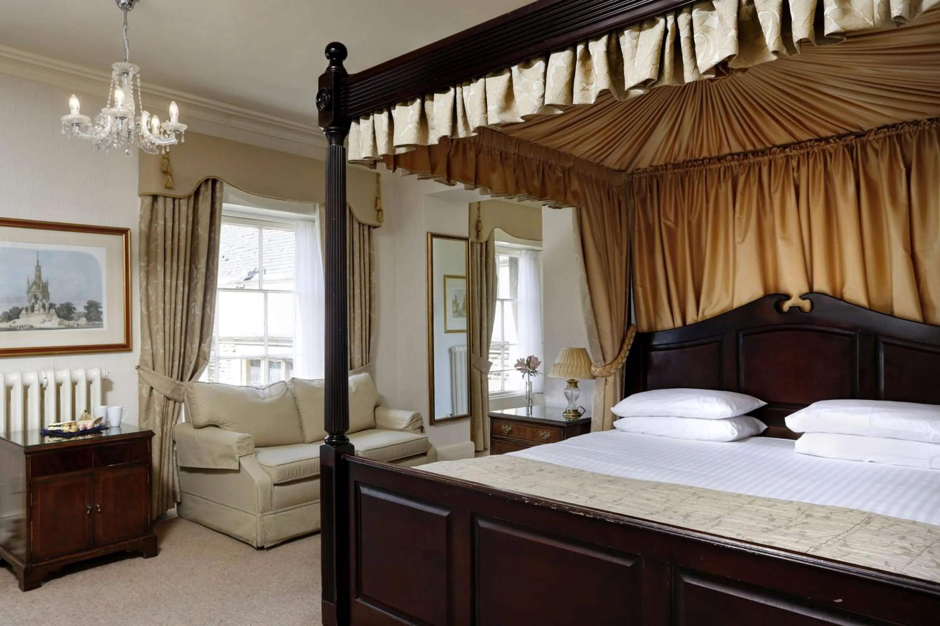 Photo of the whole room, Bed in Orton Hall Hotel & Spa