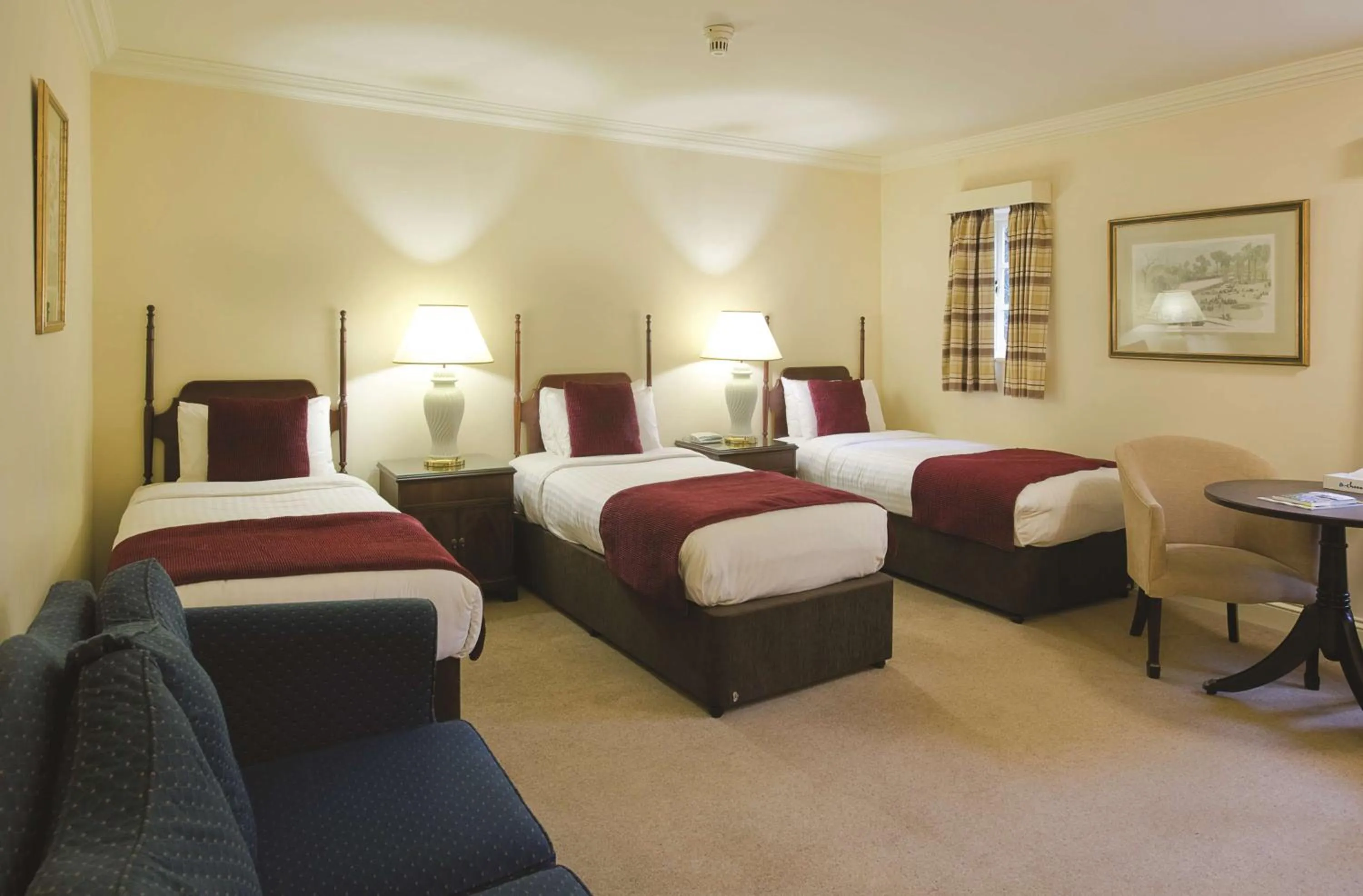 Photo of the whole room, Bed in Orton Hall Hotel & Spa