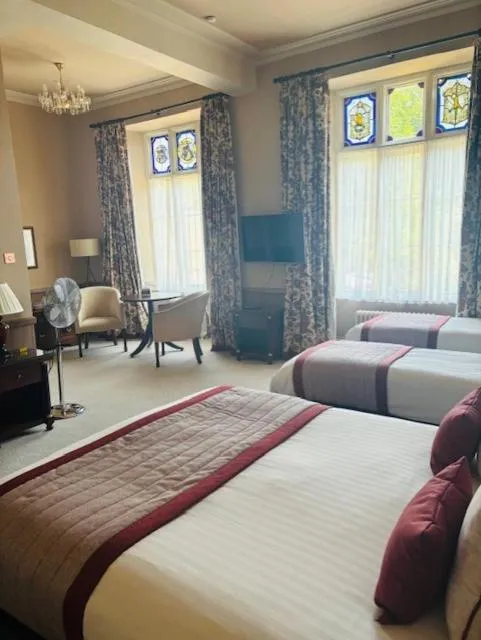 Bed in Orton Hall Hotel & Spa