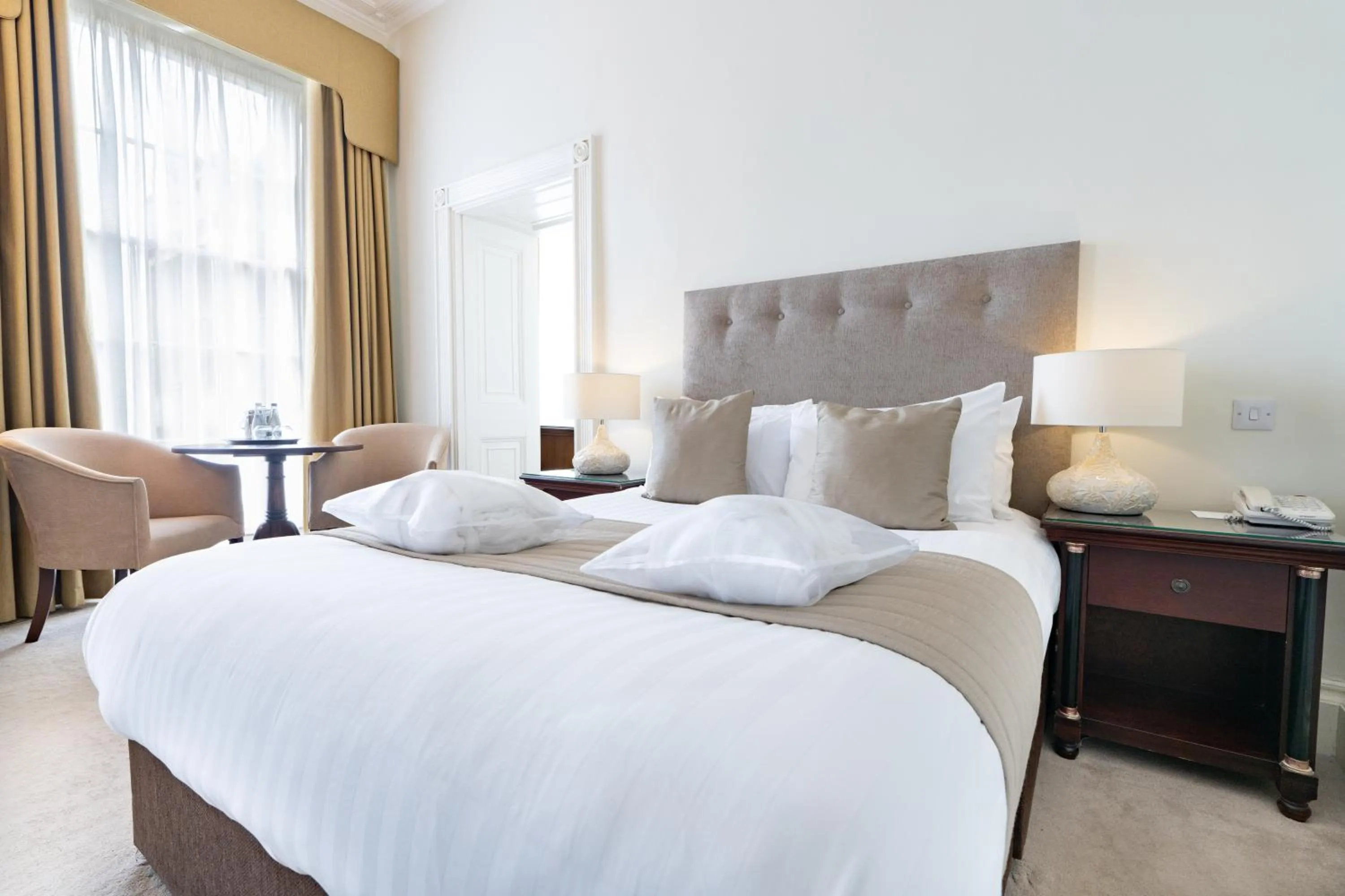 Bed in Orton Hall Hotel & Spa