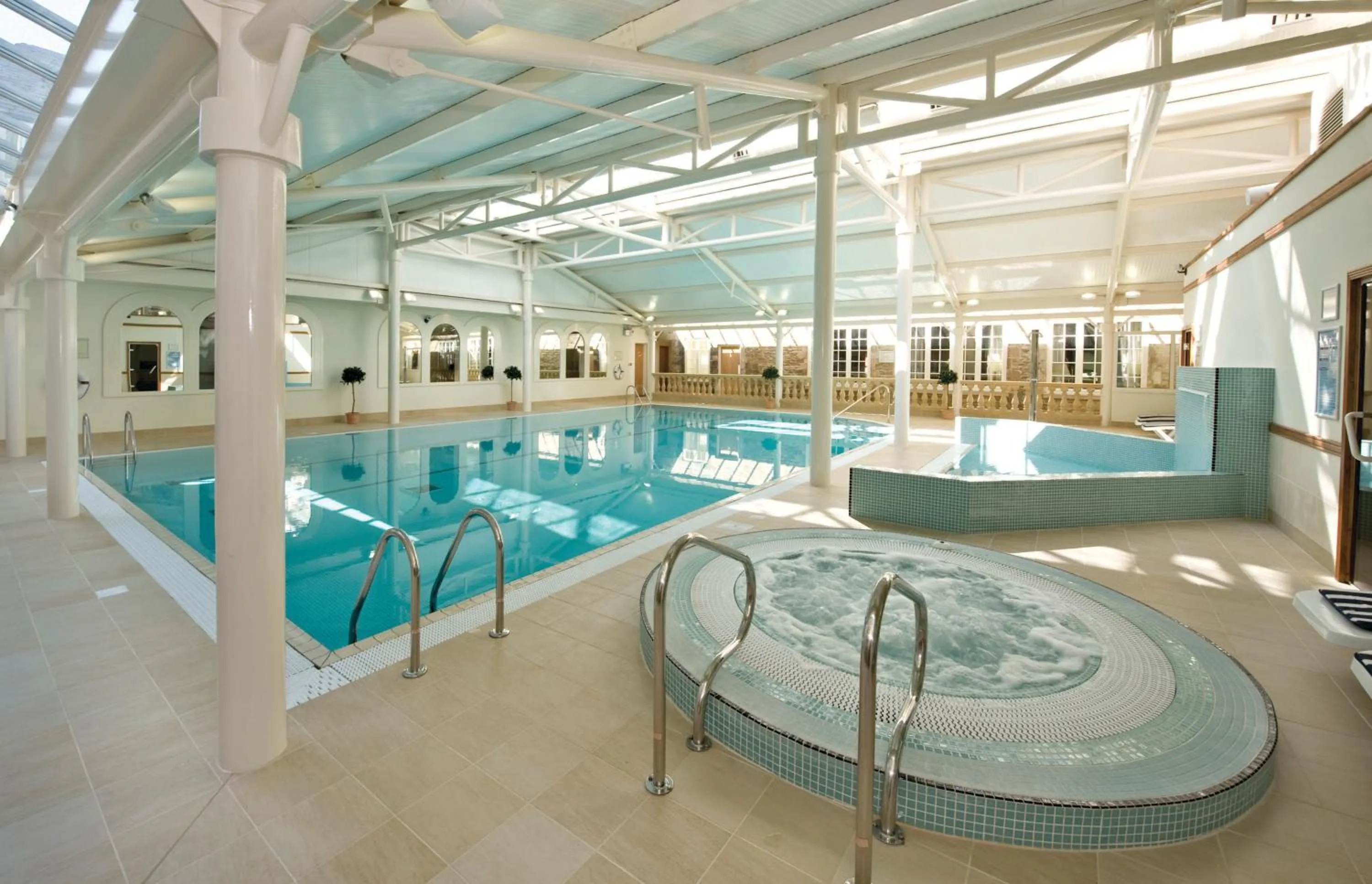 Swimming pool in Orton Hall Hotel & Spa