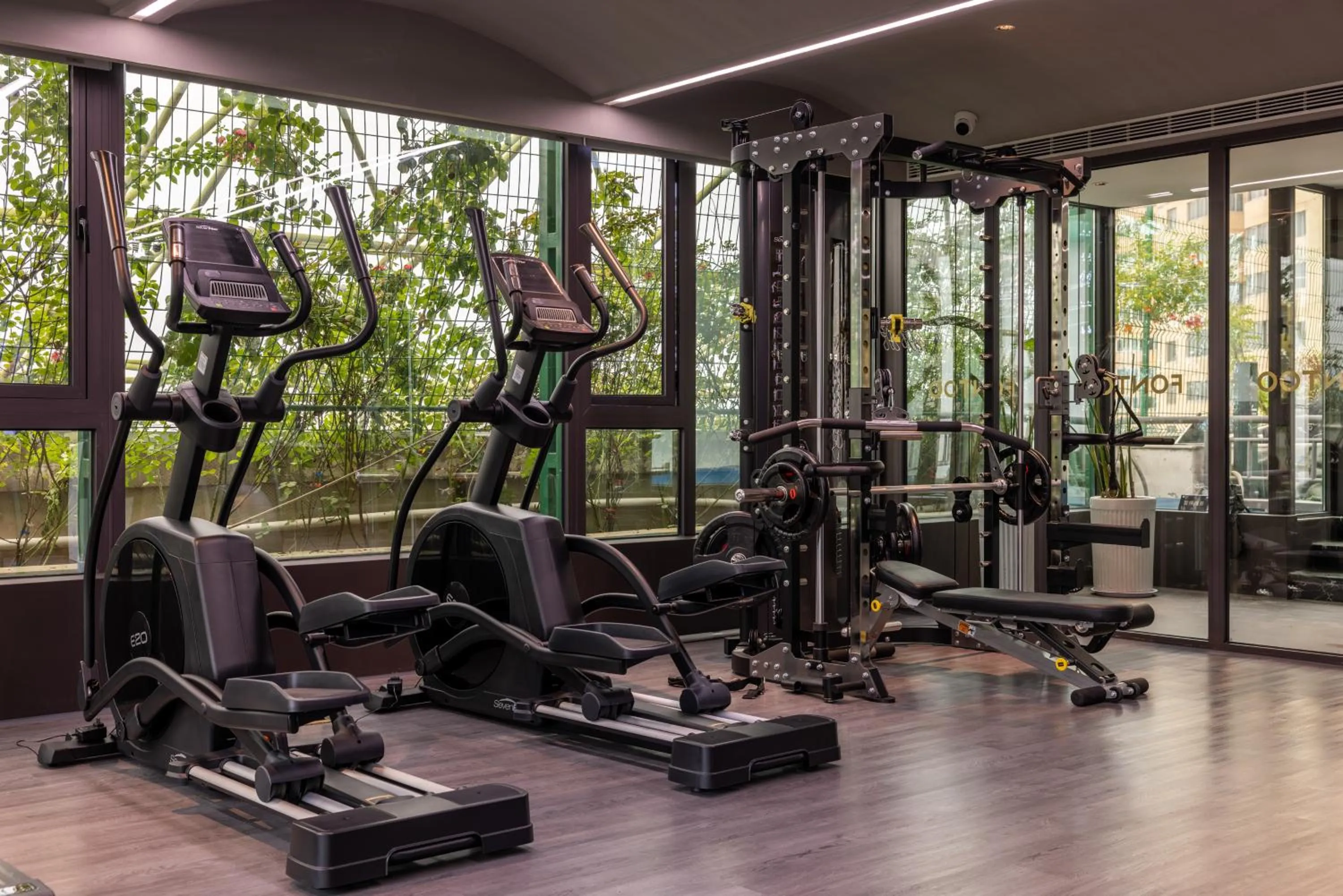 Fitness centre/facilities in 西安钟楼枫渡酒店永兴坊地铁站店