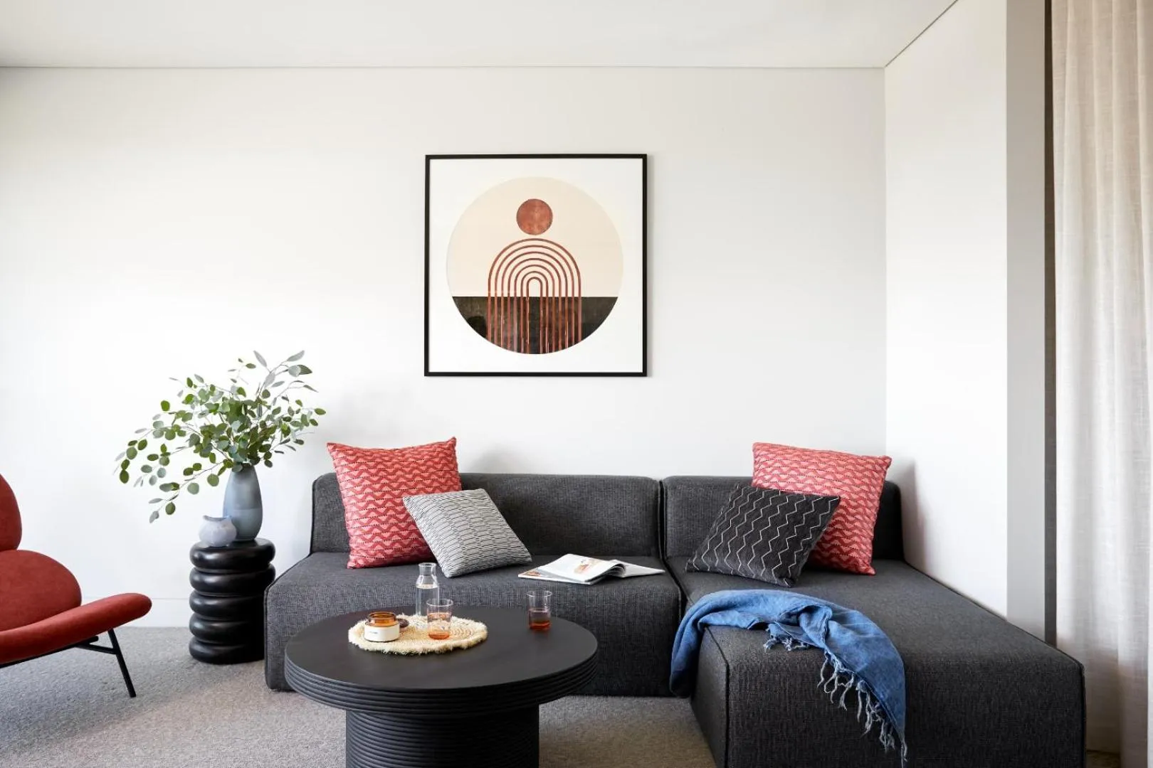 Living room in Elysia Wellness Retreat