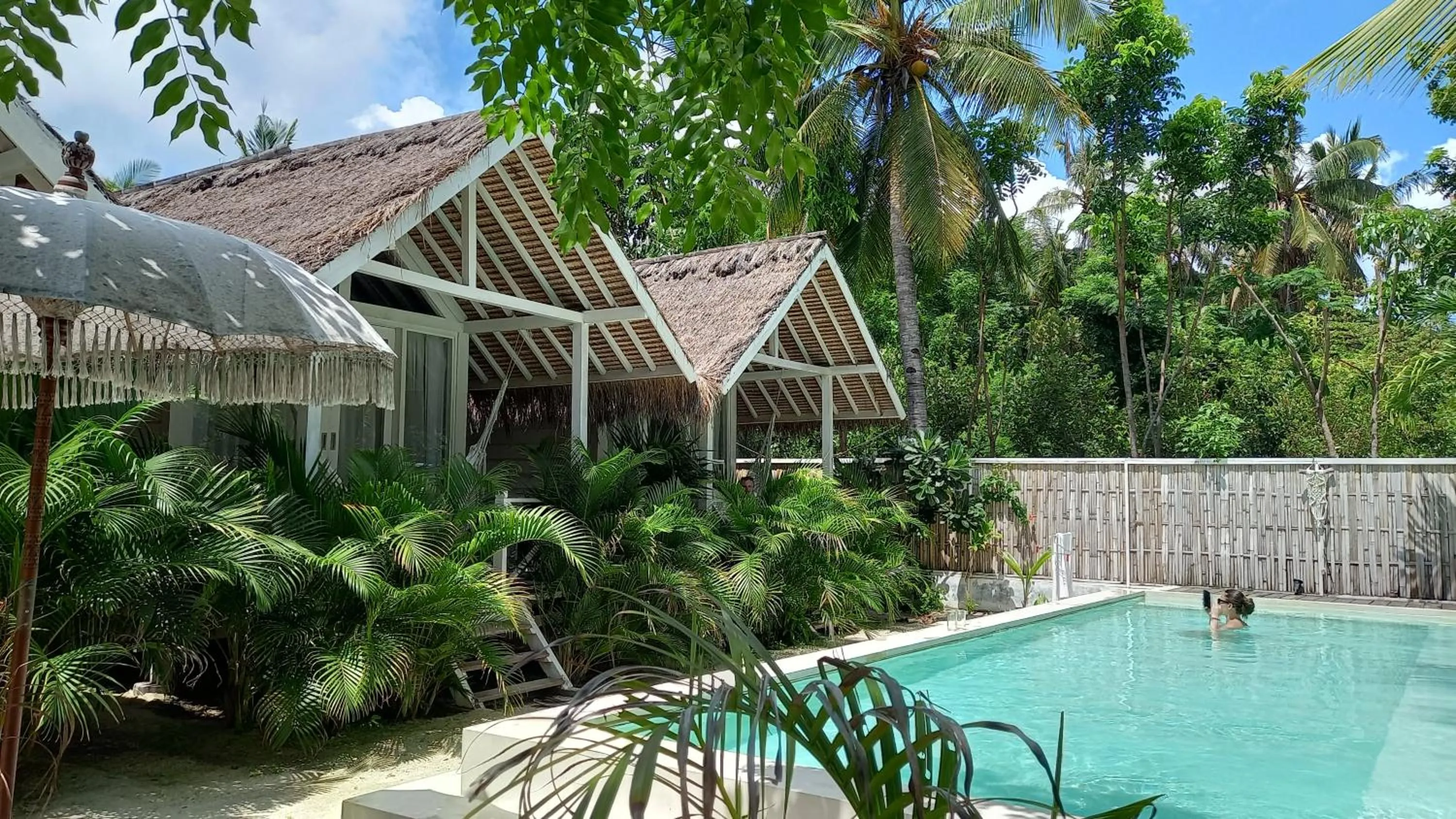 Guests in Love Coconut Bungalow