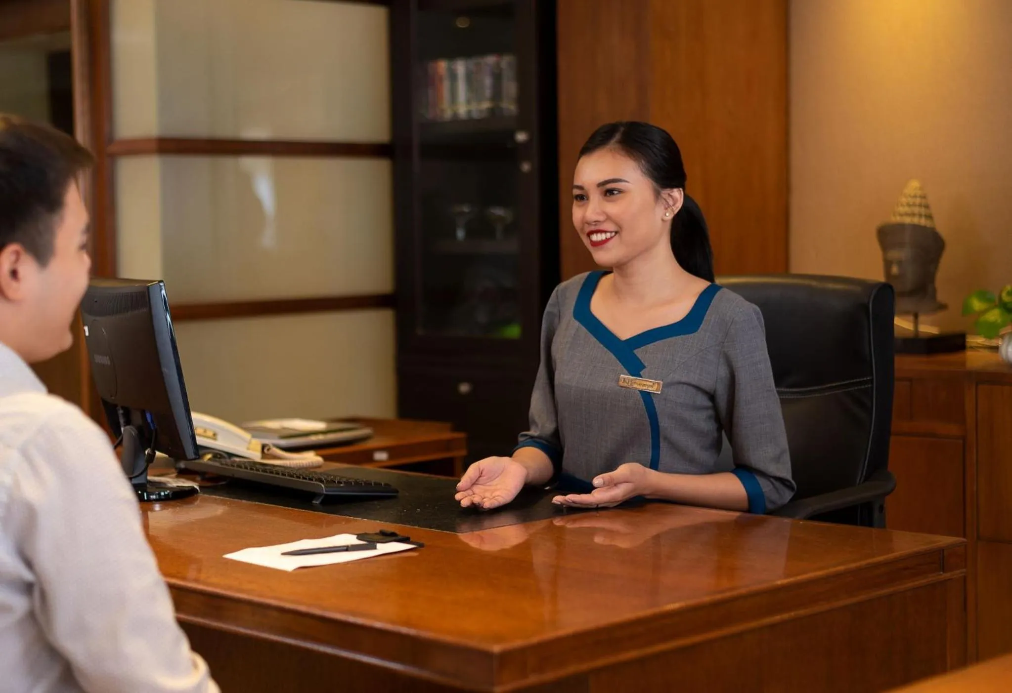 Staff in Court Wing Hotel Sukhumvit Bangkok