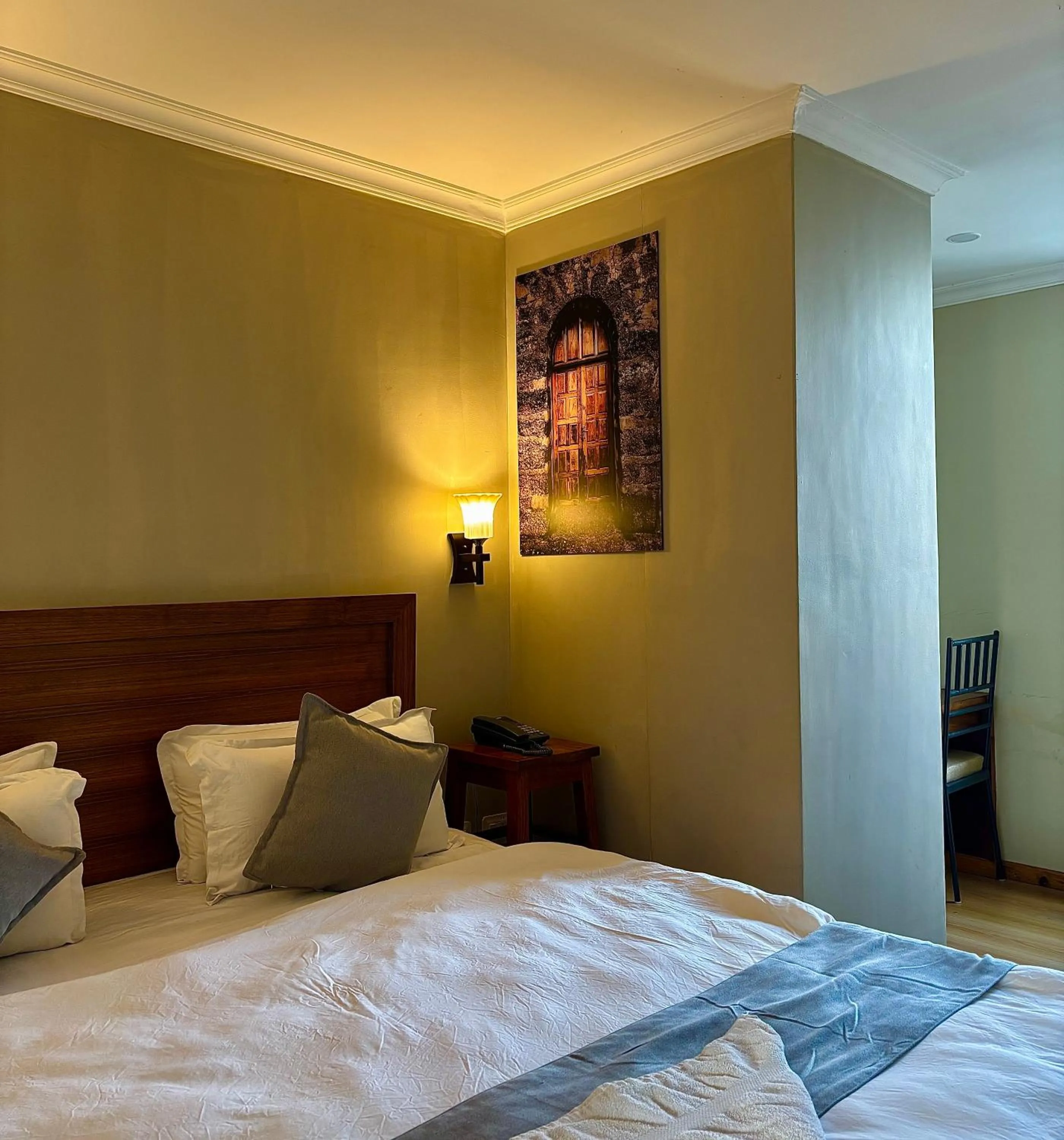 Bed in Hotel Gulmohar