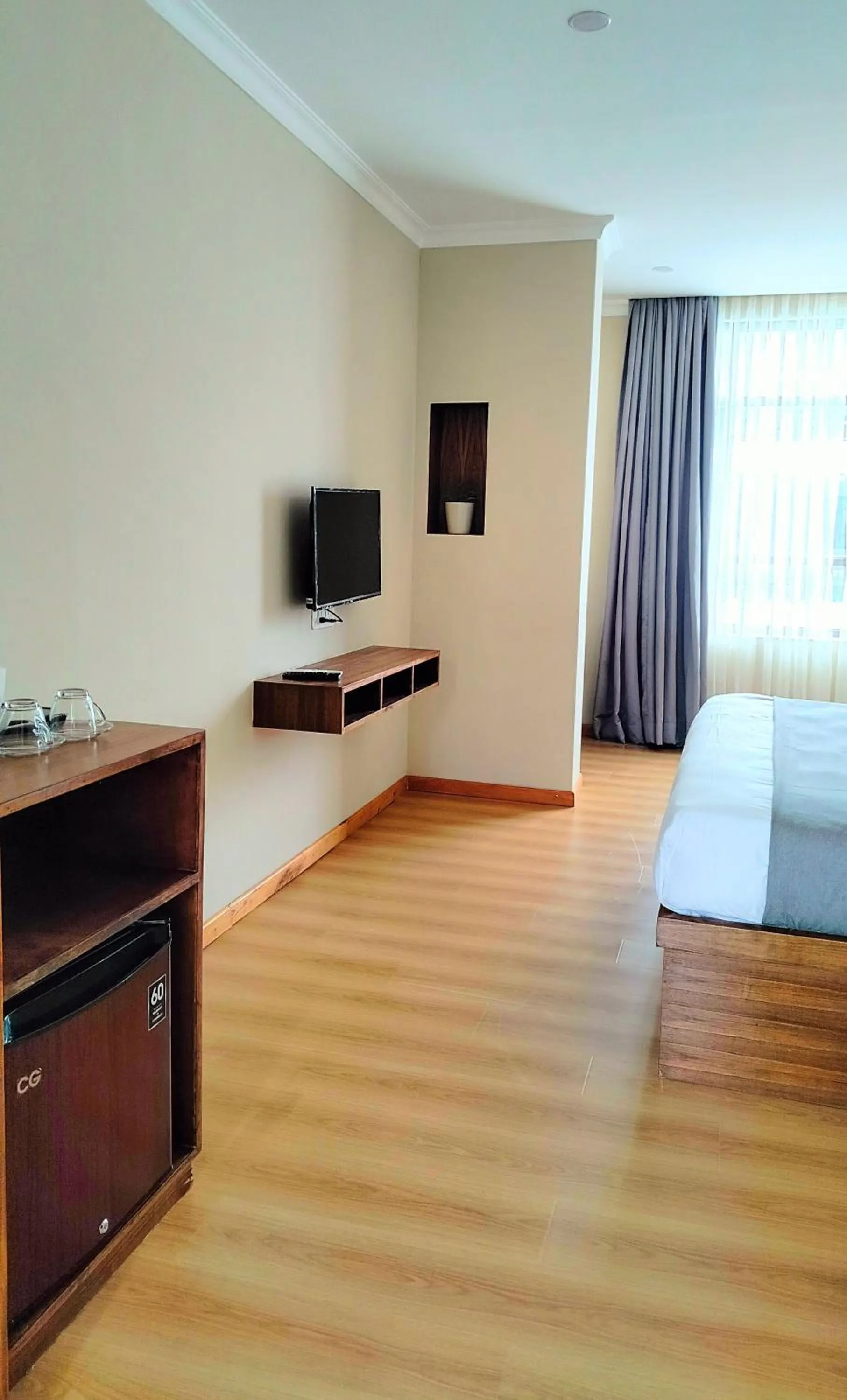 Bed in Hotel Gulmohar