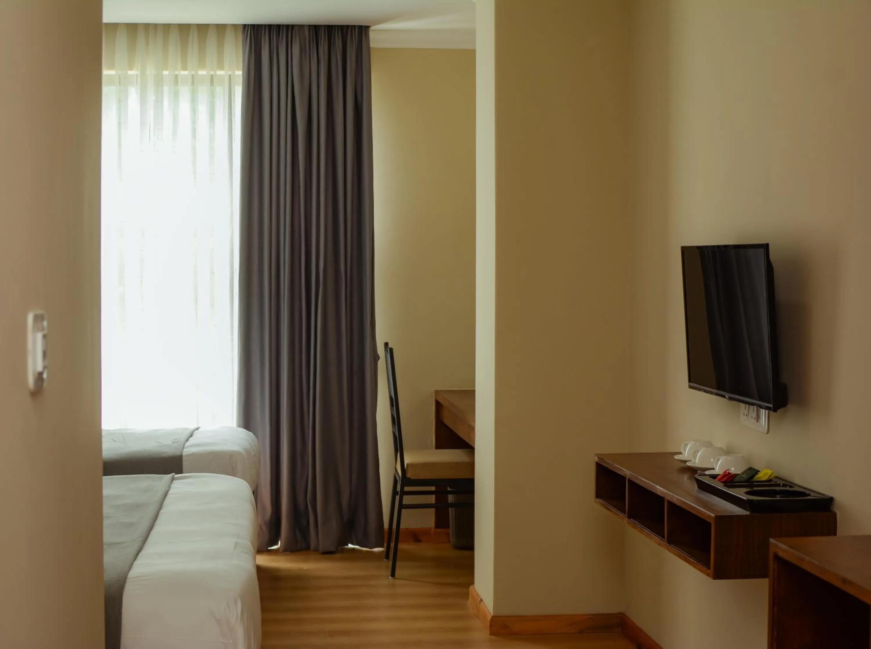 Bed in Hotel Gulmohar