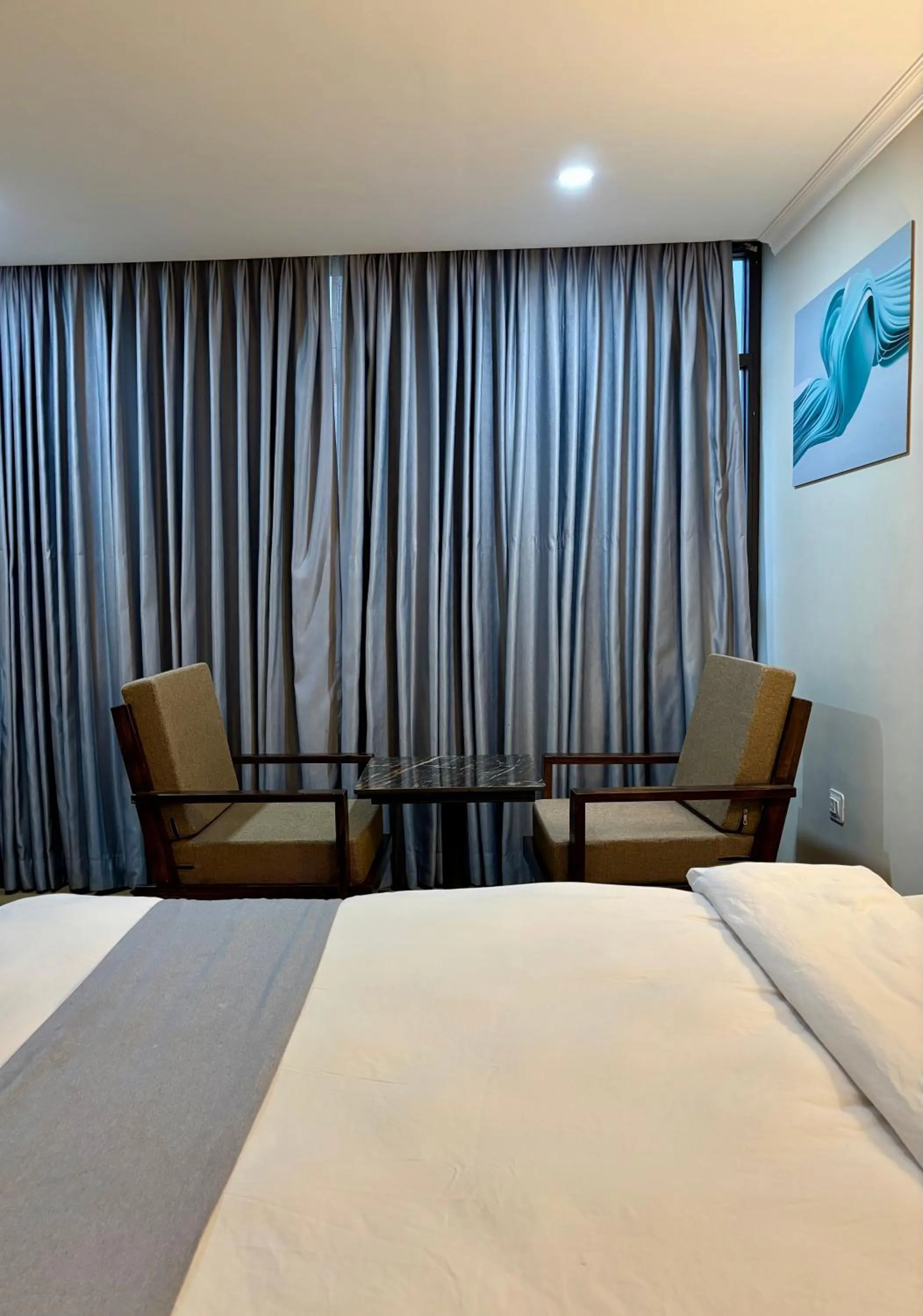Bed in Hotel Gulmohar