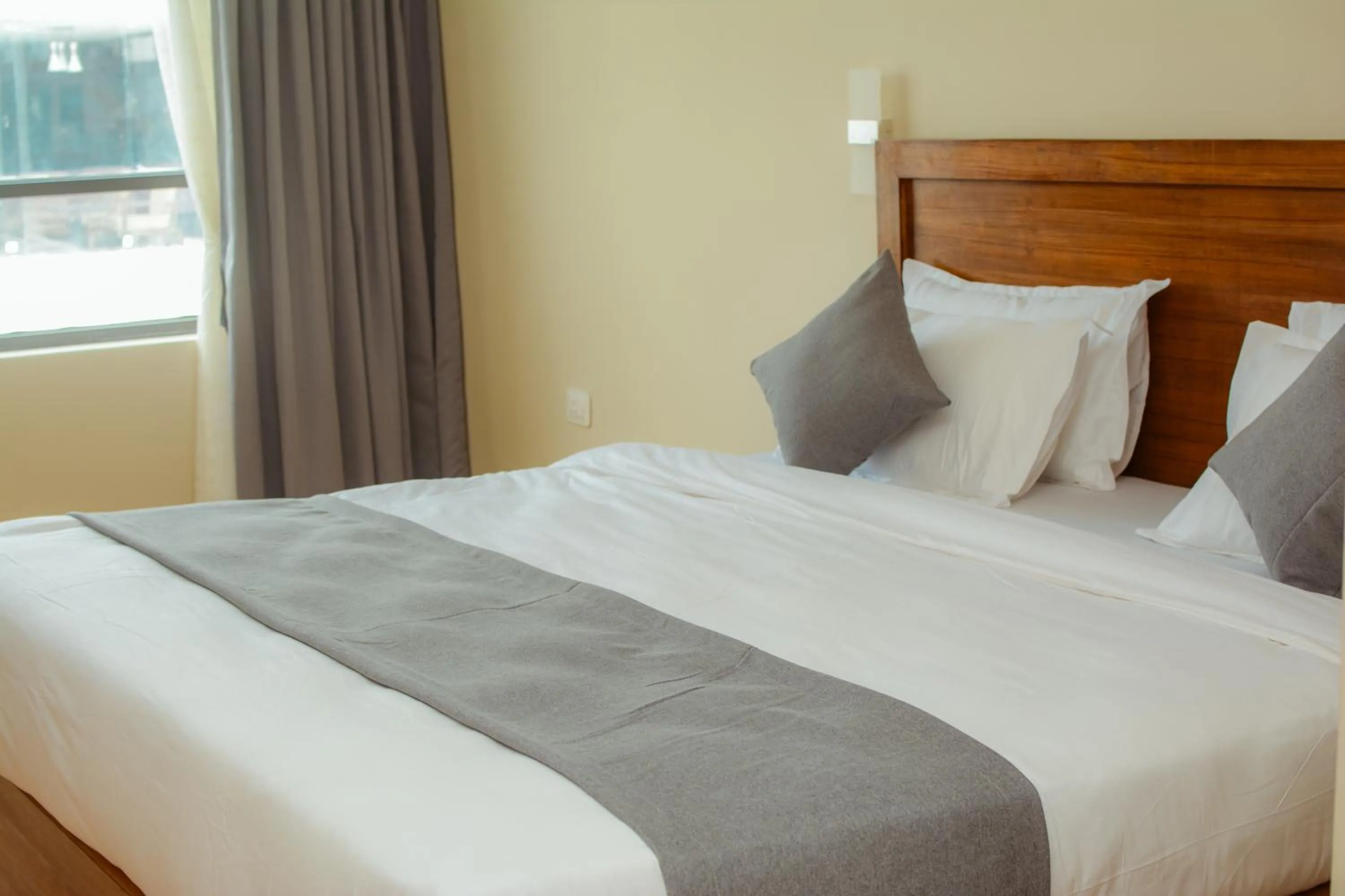 Bed in Hotel Gulmohar