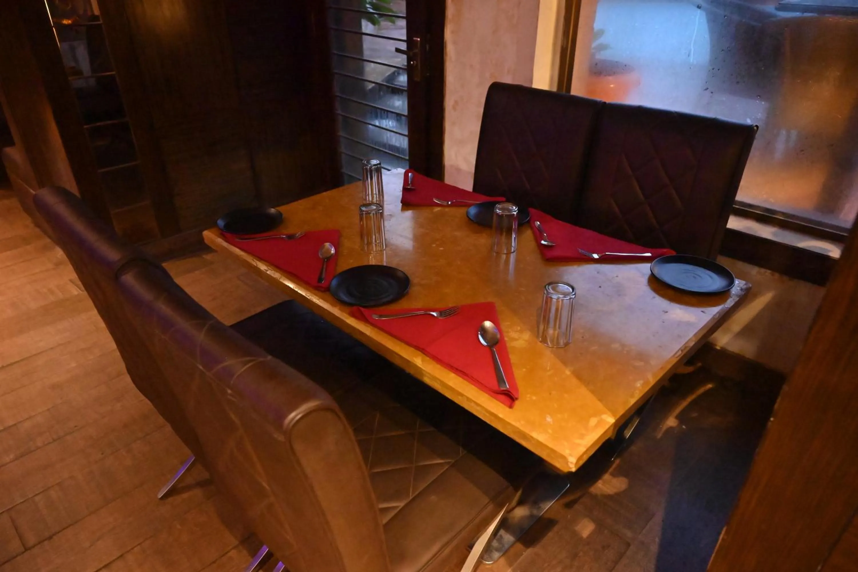 Dining area in HOTEL SUN GREEN