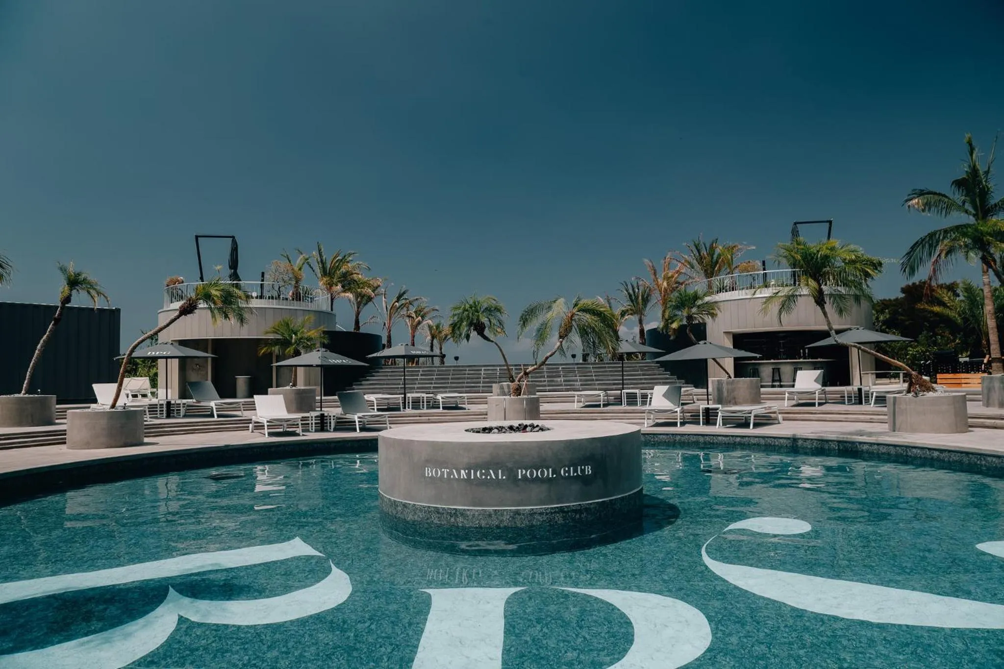 Pool view in BOTANICAL POOL CLUB