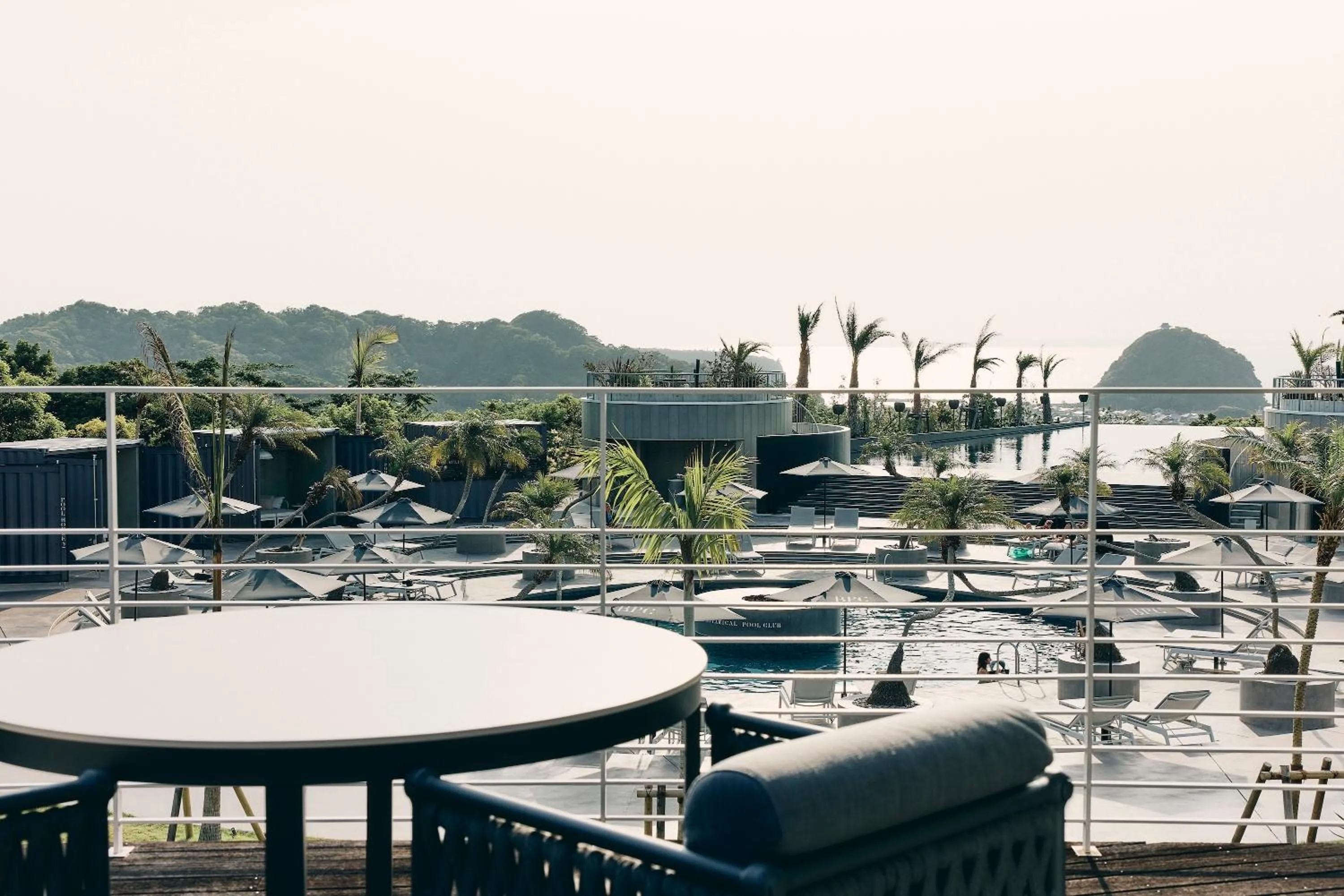 Pool view in BOTANICAL POOL CLUB