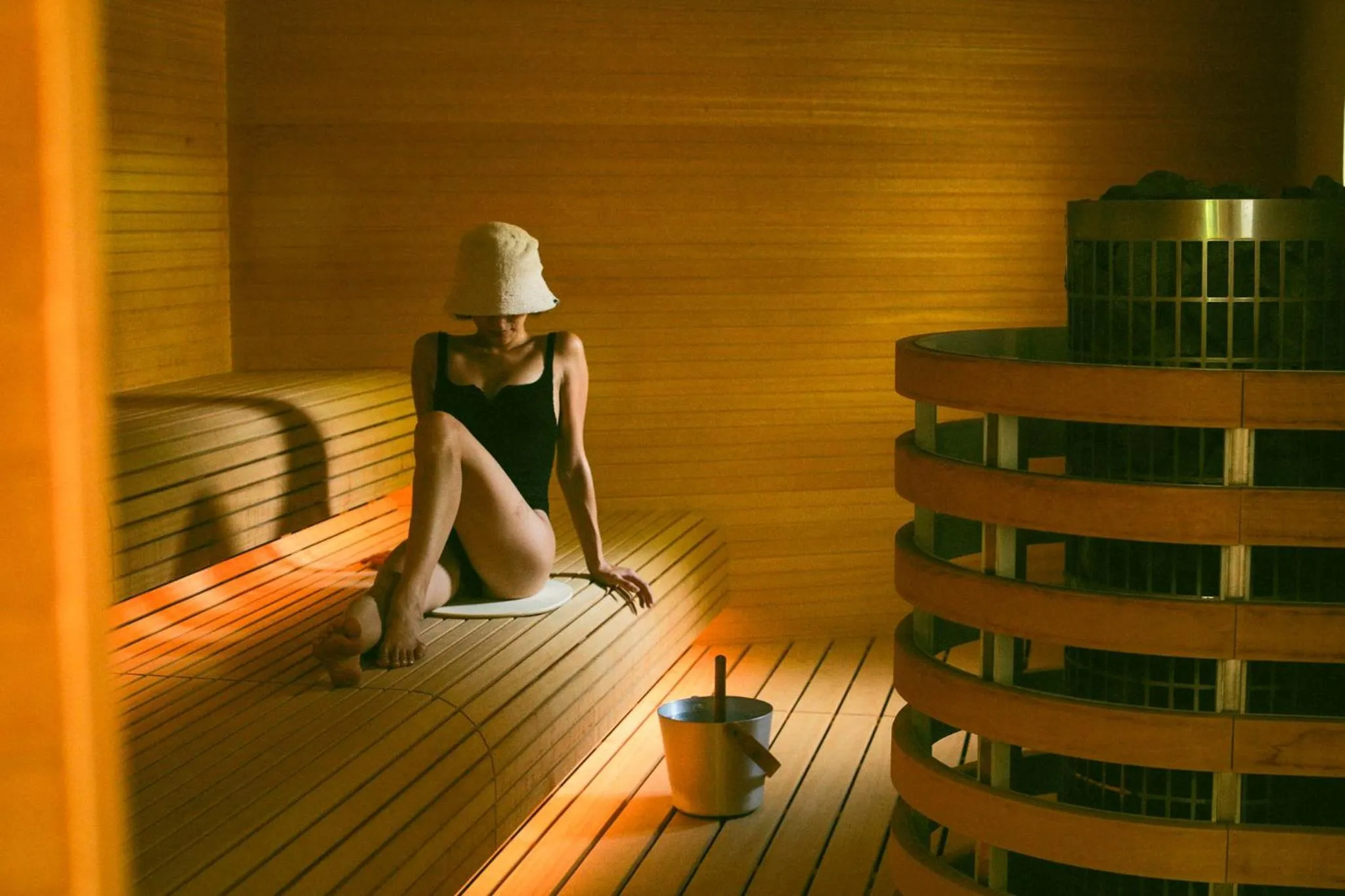 Sauna in BOTANICAL POOL CLUB