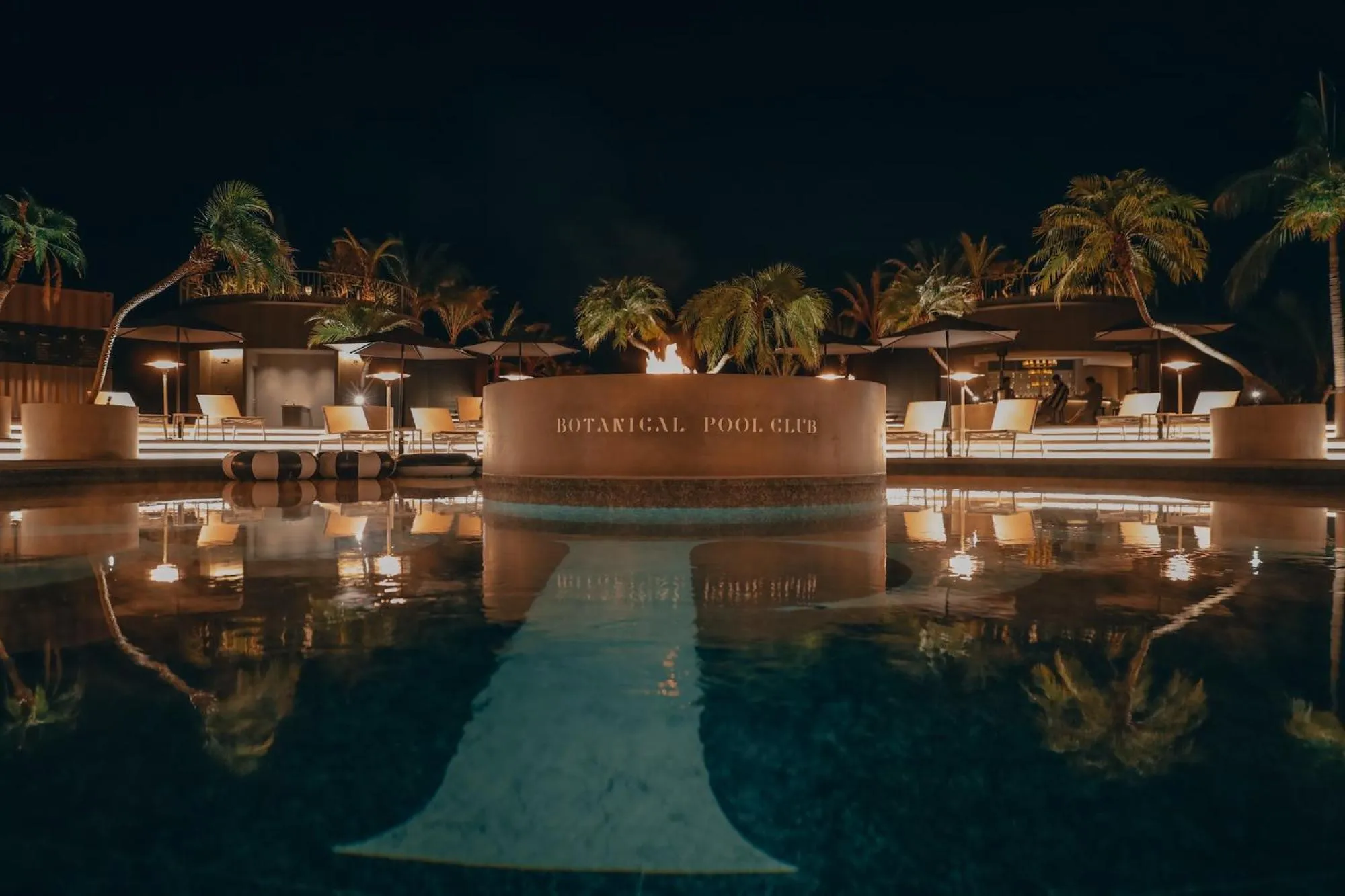 Pool view in BOTANICAL POOL CLUB