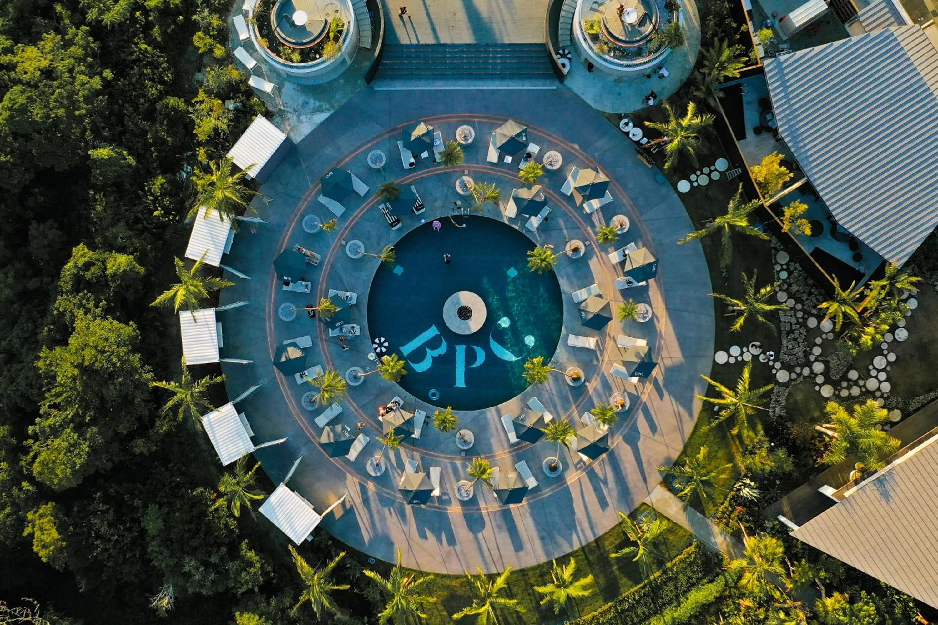 Bird's eye view in BOTANICAL POOL CLUB