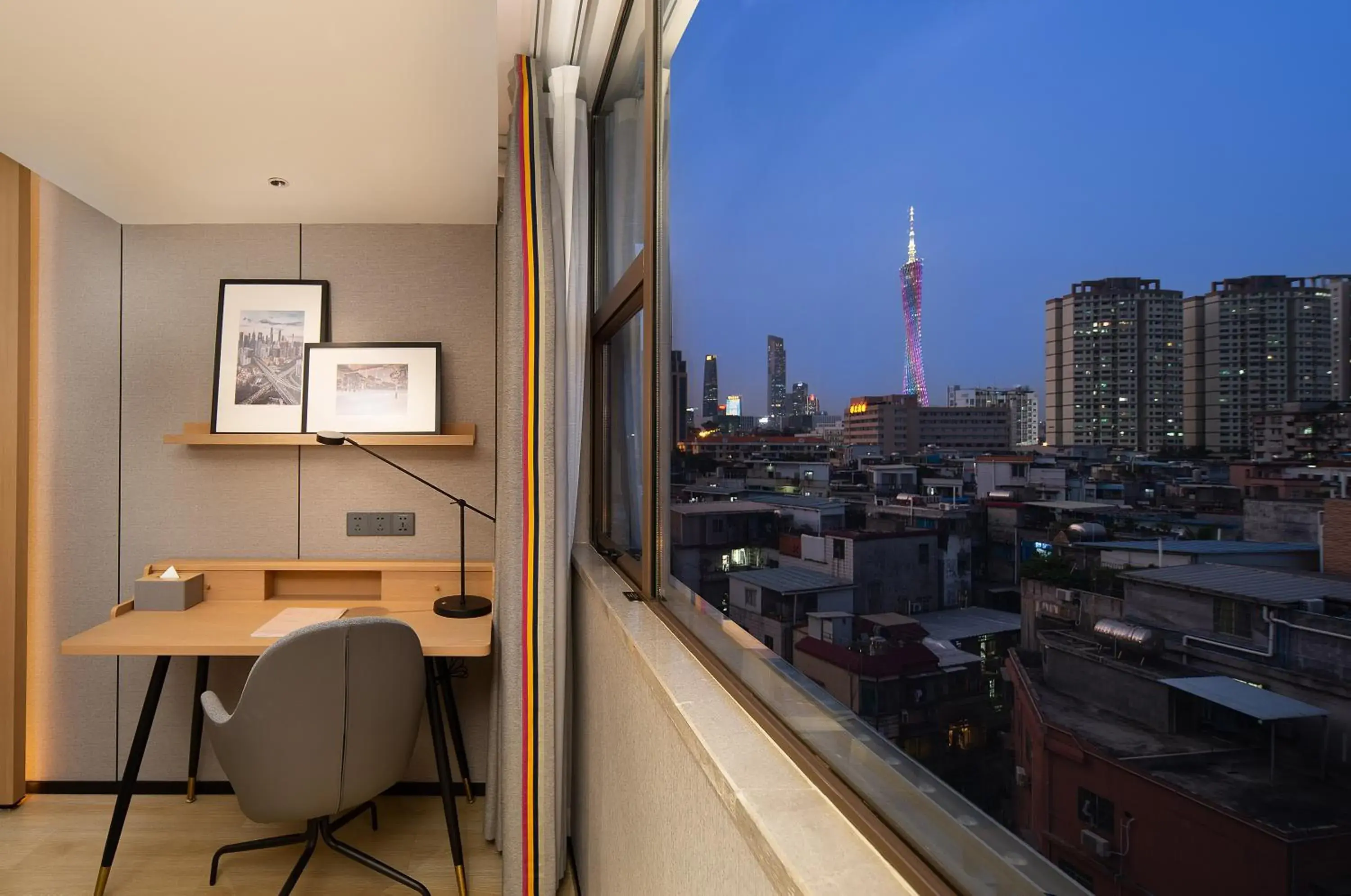 City view in Langham Honor International Hotel Canton Fair Complex Branch - Free Shuttle to Canton Fair Complex During Canton Fair Period & Free Mini Bar City view in Langham Honor International Hotel Canton Fair Complex Branch - Free Shuttle to Canton Fair Complex During Canton Fair Period & Free Mini Bar