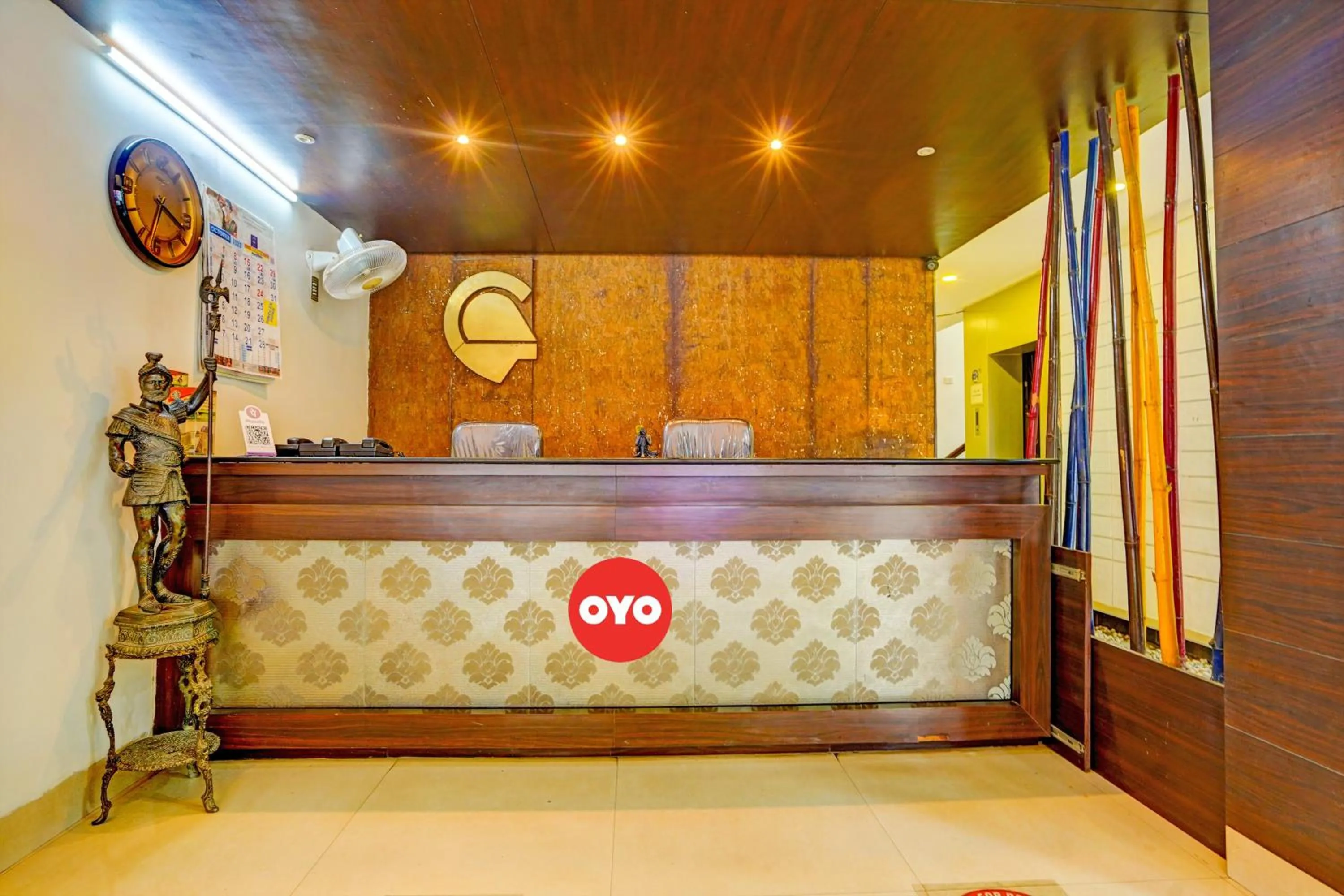 Lobby or reception, Bed in Hotel O Sunshin Deluxe