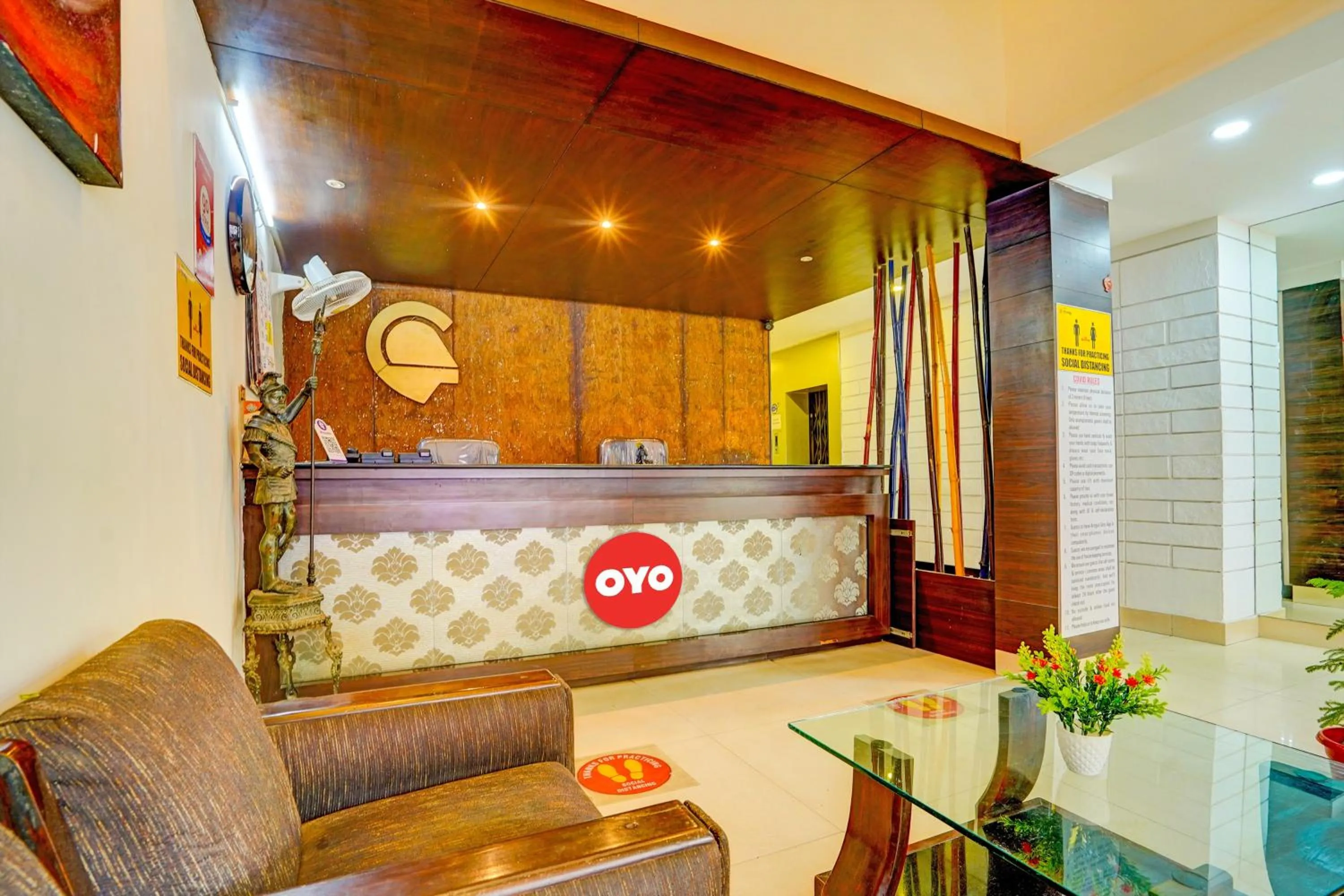 Lobby or reception in Hotel O Sunshin Deluxe