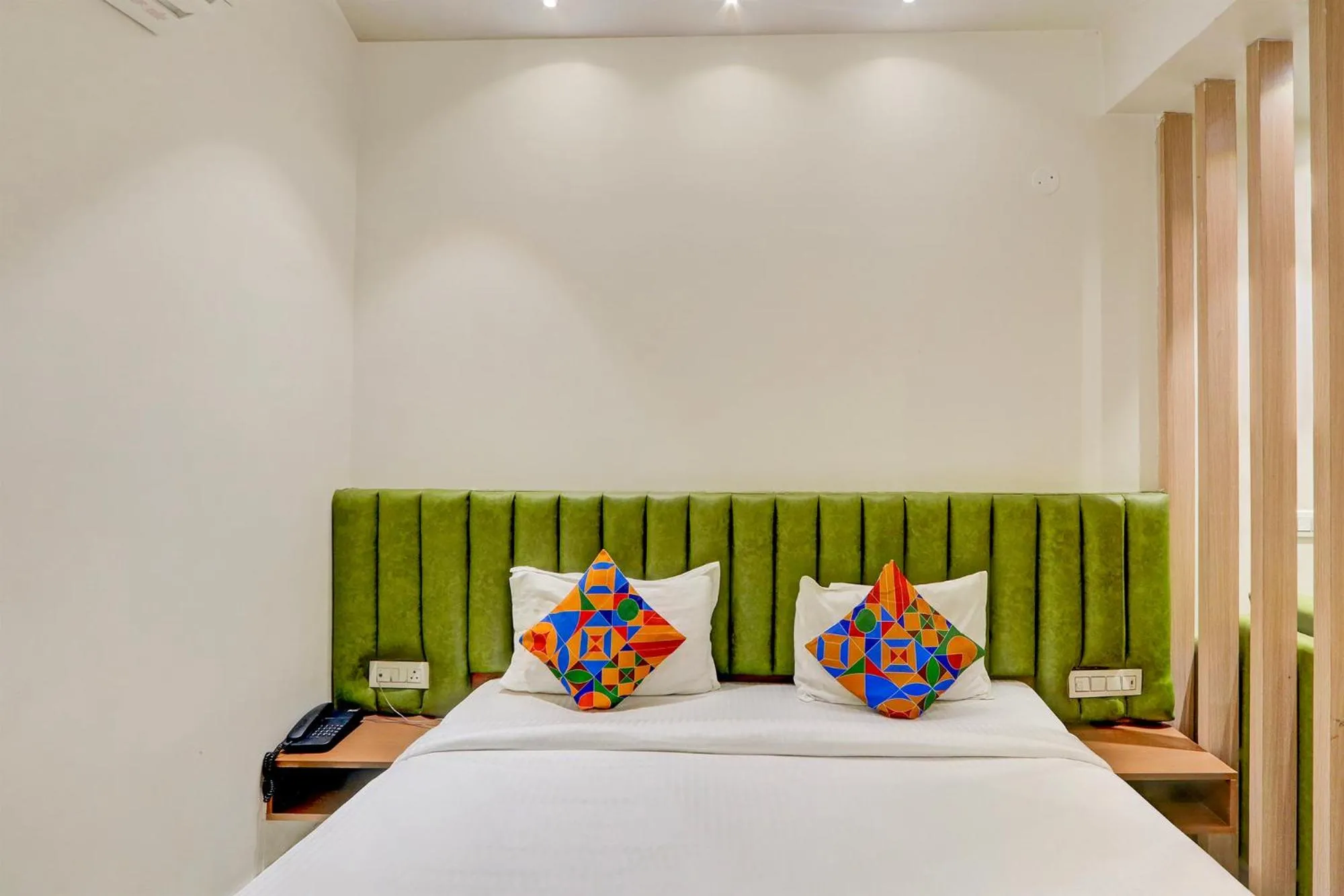 Bed in FabHotel Silver Cloud