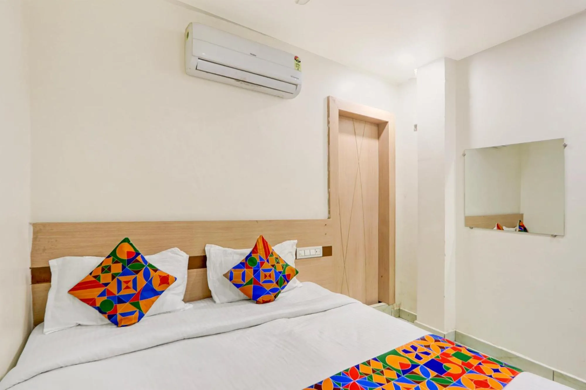Bed in FabHotel Silver Cloud
