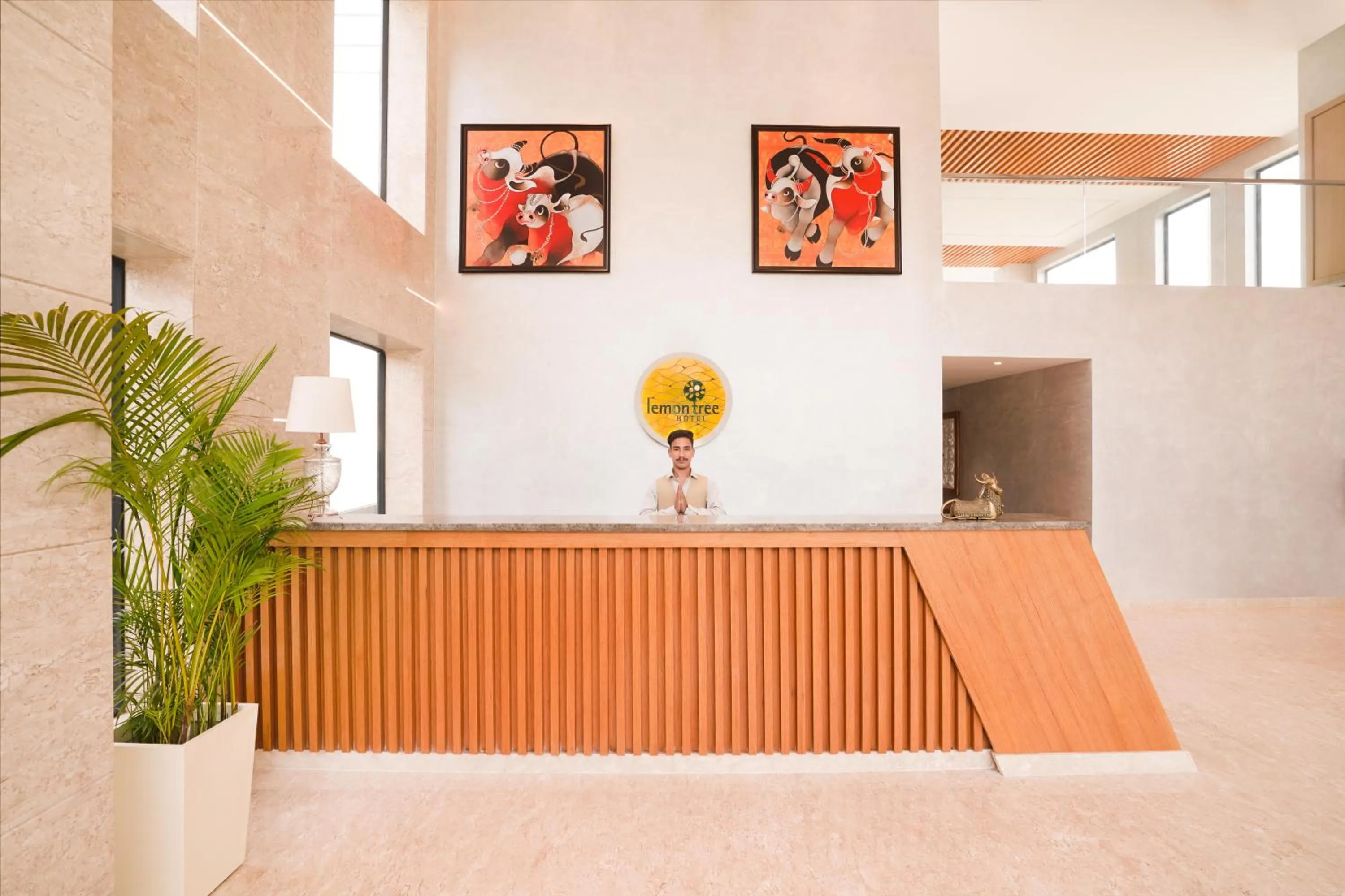 Lobby or reception in Lemon Tree Hotel, Haridwar