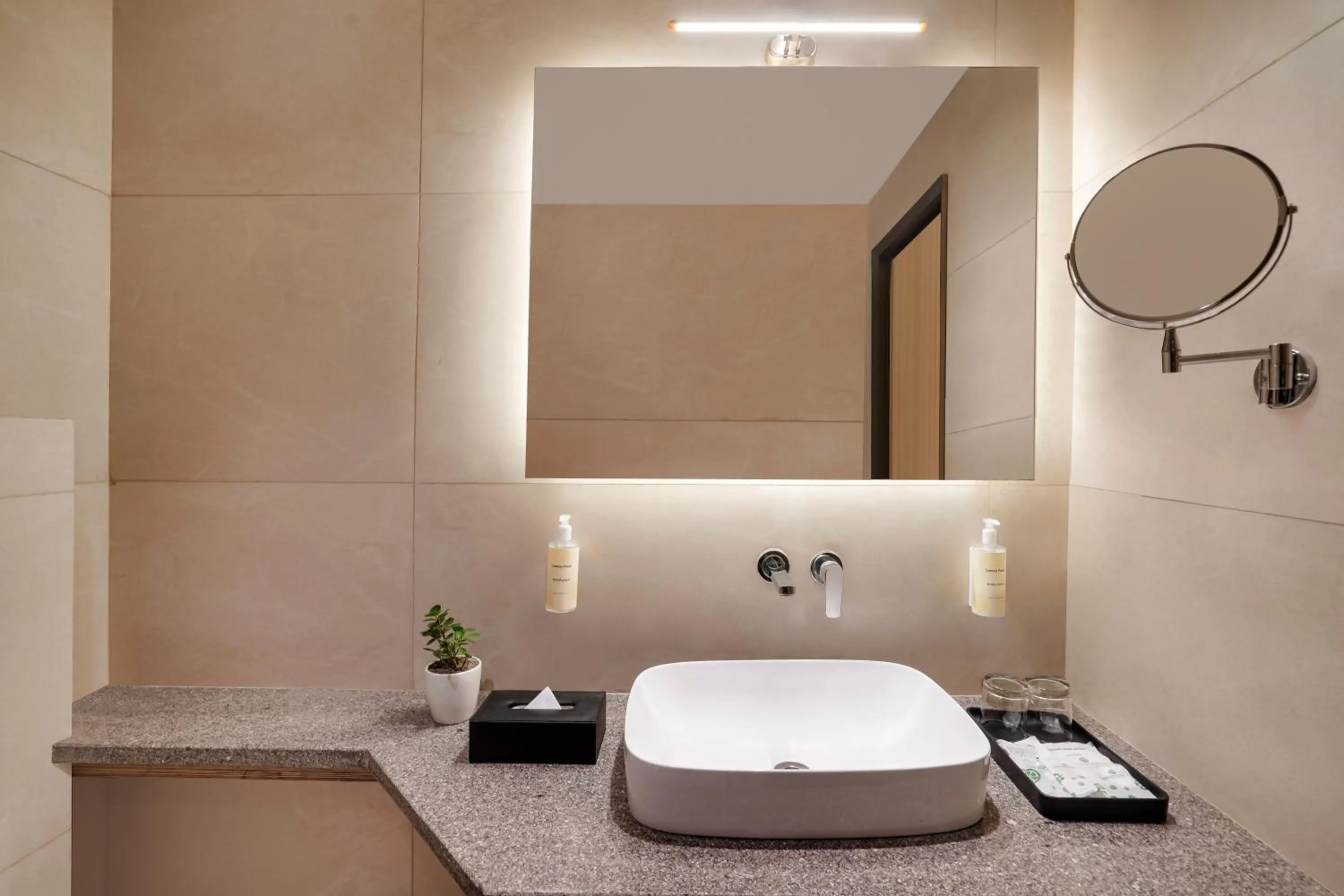 Bathroom in Lemon Tree Hotel, Haridwar