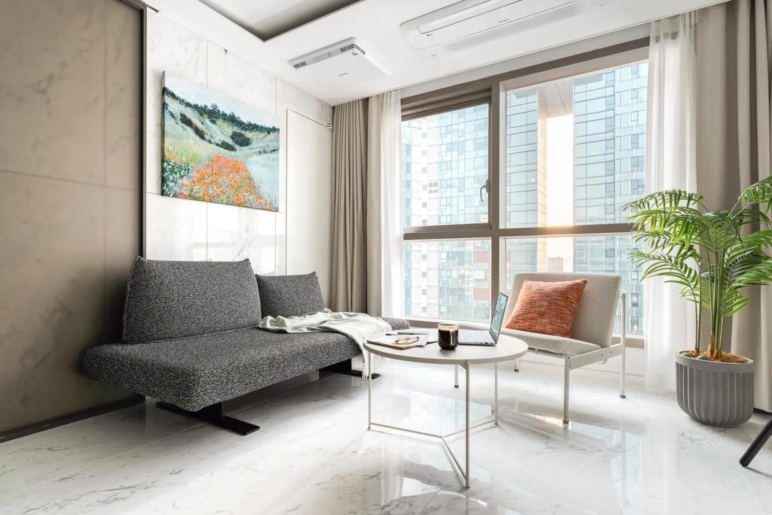 Living room in Le Collective Gangnam SAC Roium