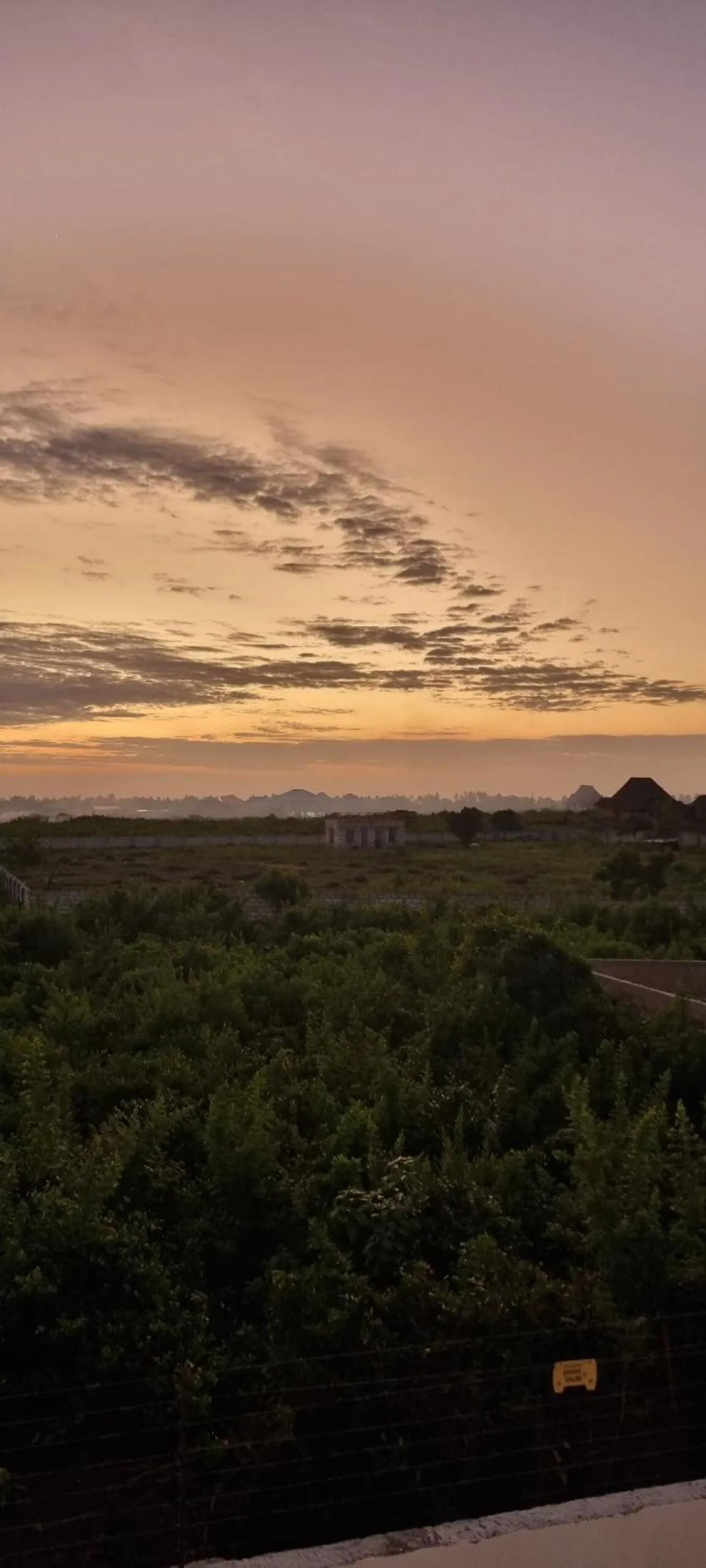 Sunrise in Terry's Villa Nungwi