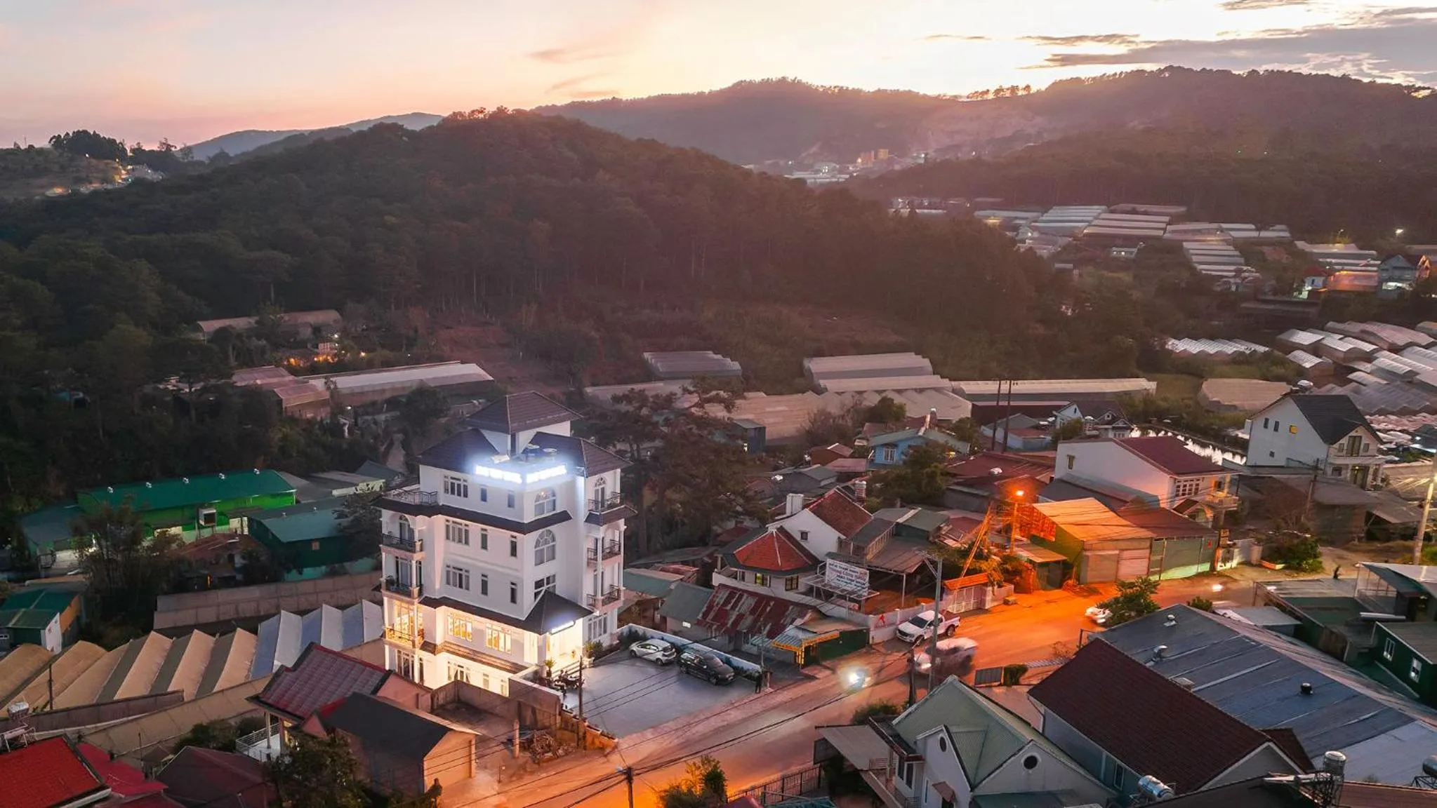 Natural landscape in PINE VIEW Hotel Dalat