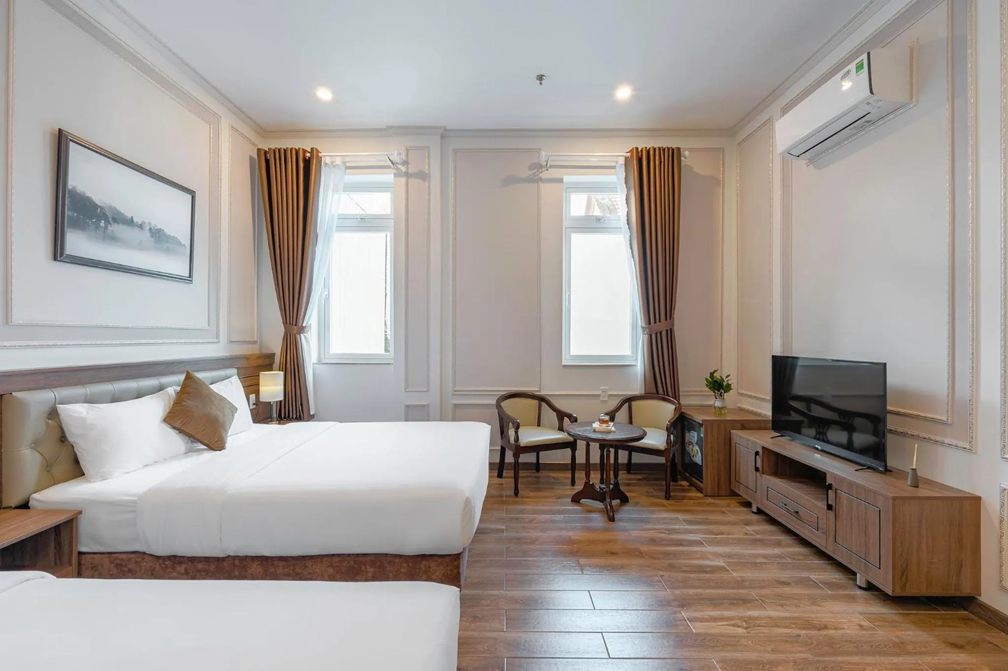 Bed in PINE VIEW Hotel Dalat