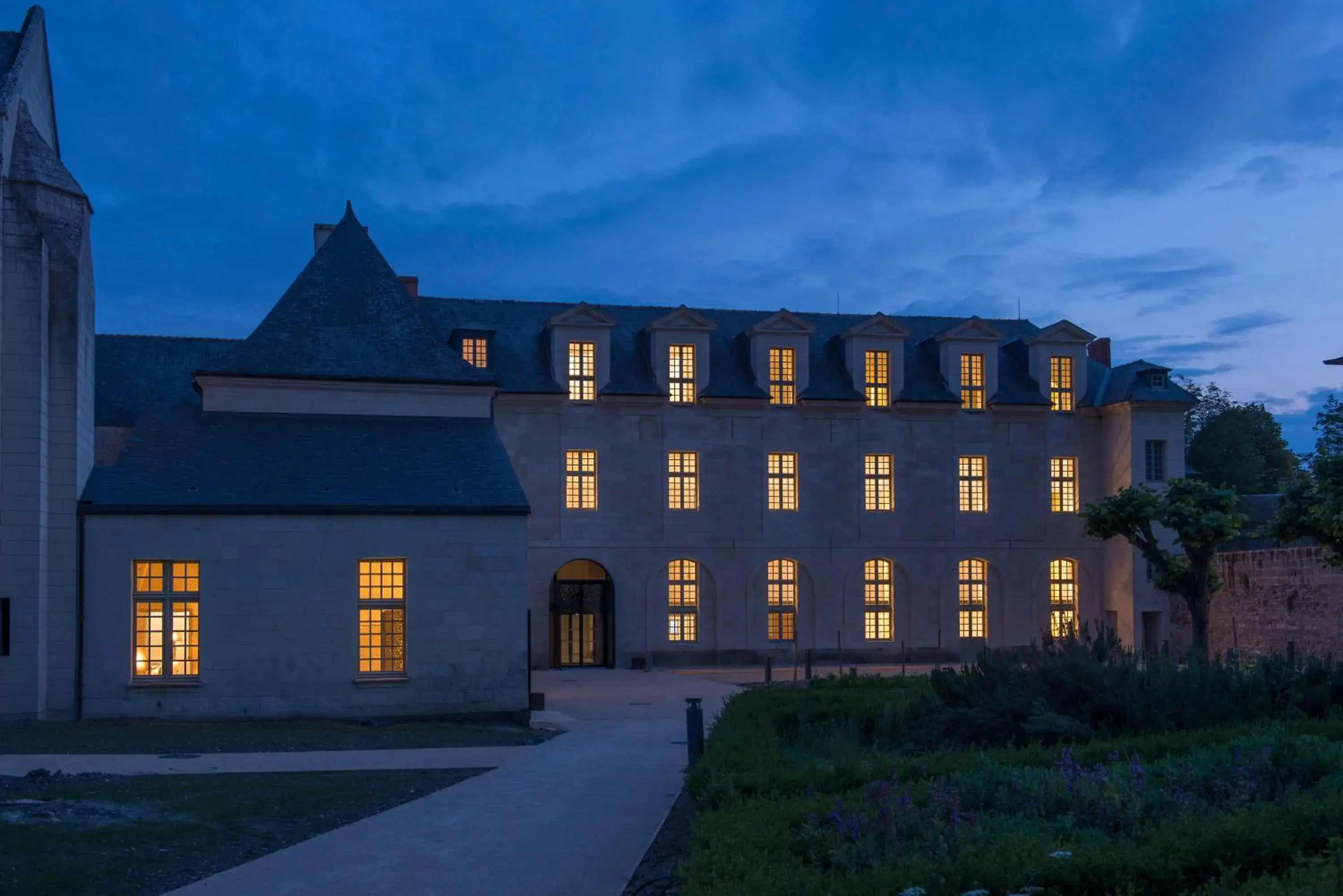 Facade/entrance in Fontevraud L'Ermitage Facade/entrance in Fontevraud L'Ermitage