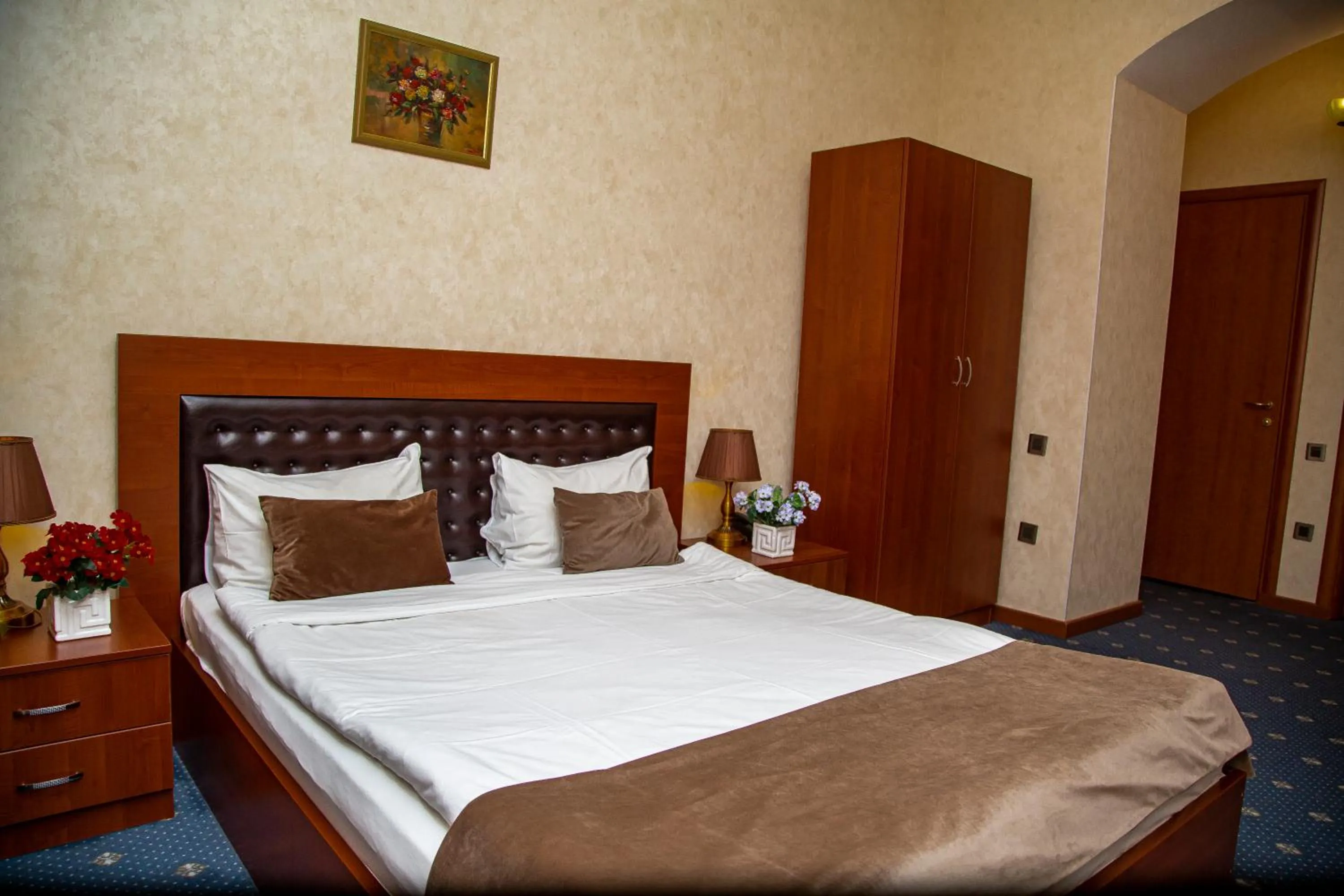 Bed in Du Port Boutique Hotel