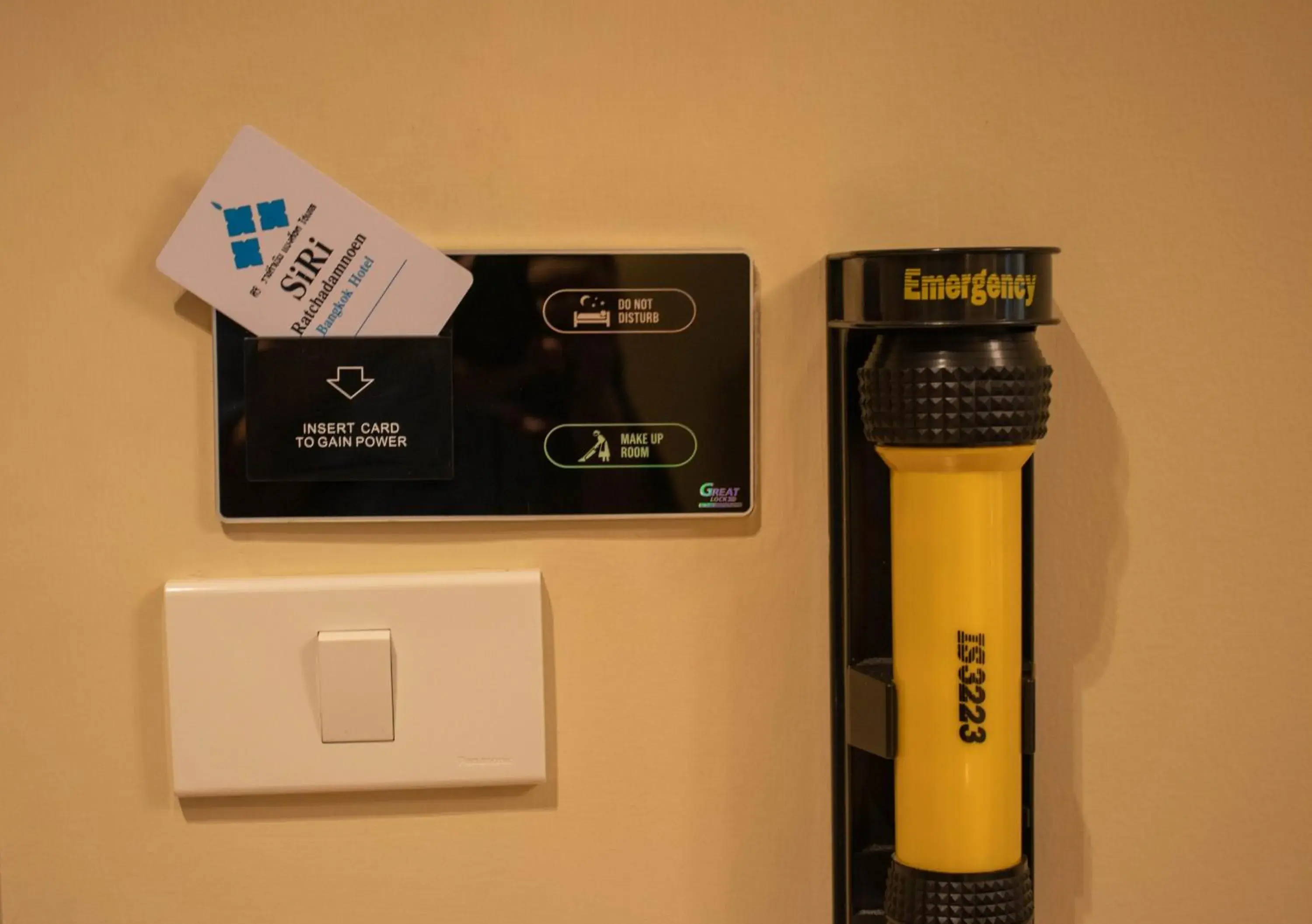 Bedroom in Siri Ratchadamnoen Bangkok Hotel Bedroom in Siri Ratchadamnoen Bangkok Hotel