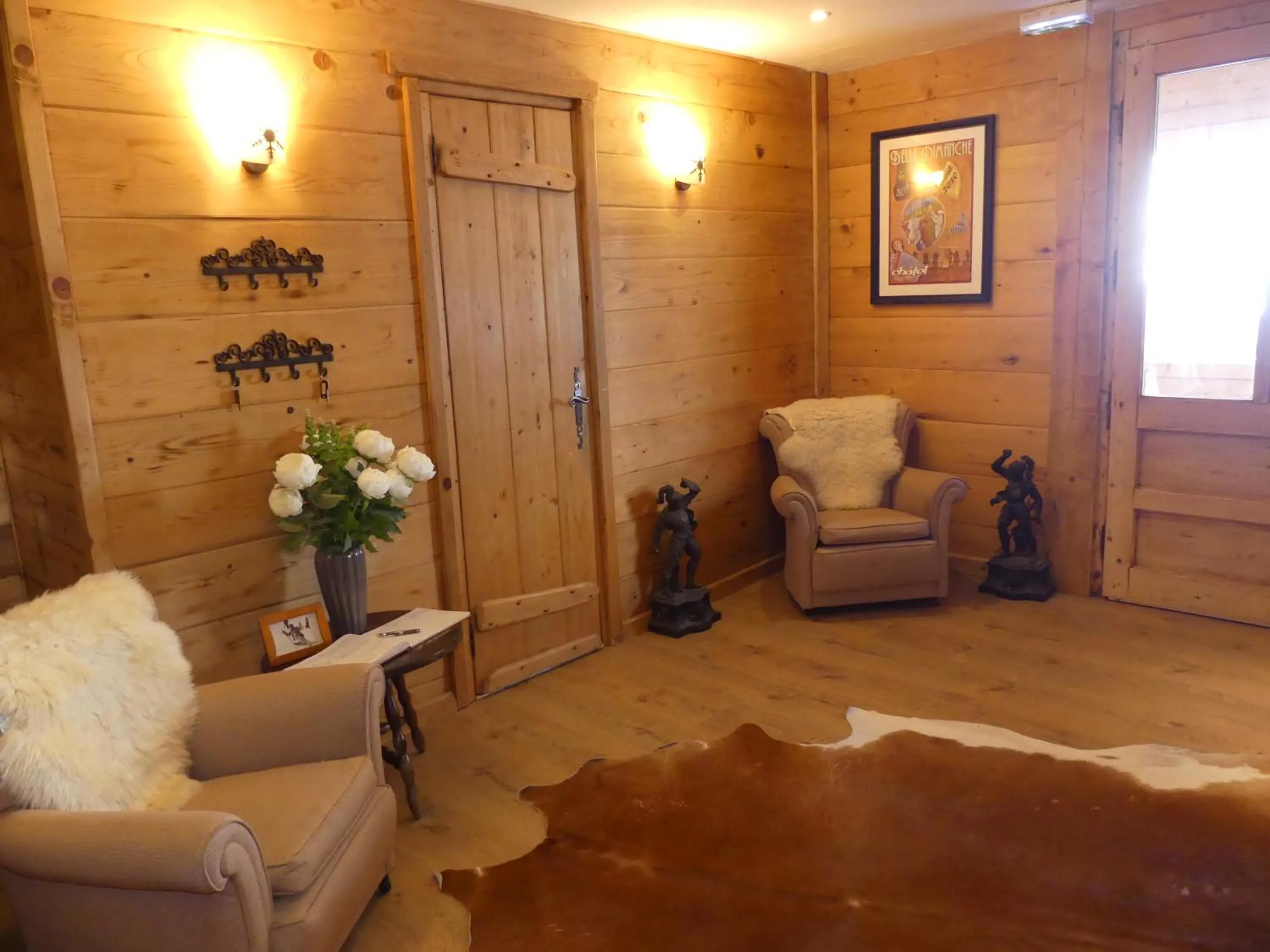 Seating area in La Chaumiere - Luxury Traditional Chalet, Châtel