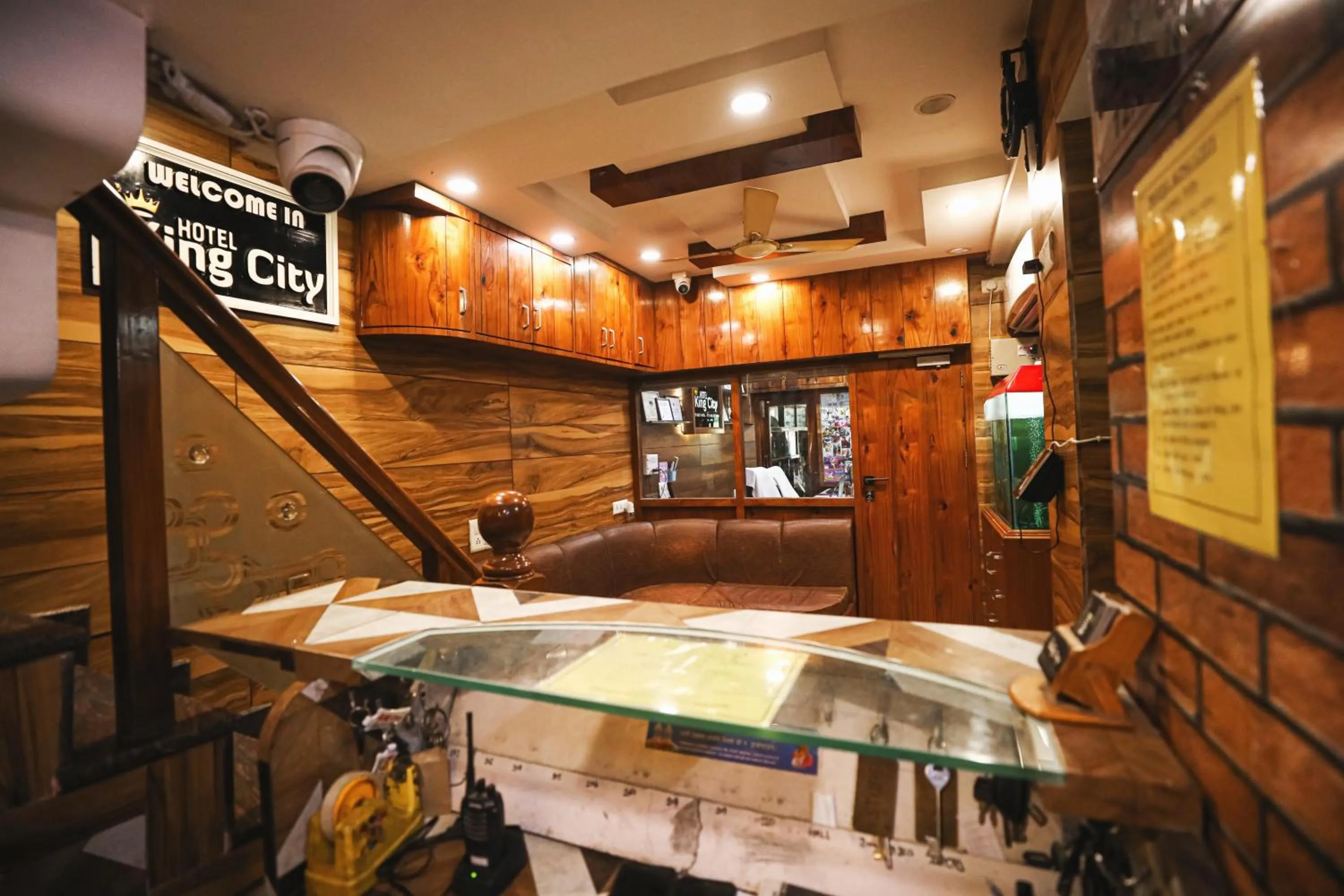 Lobby or reception in Hotel King City