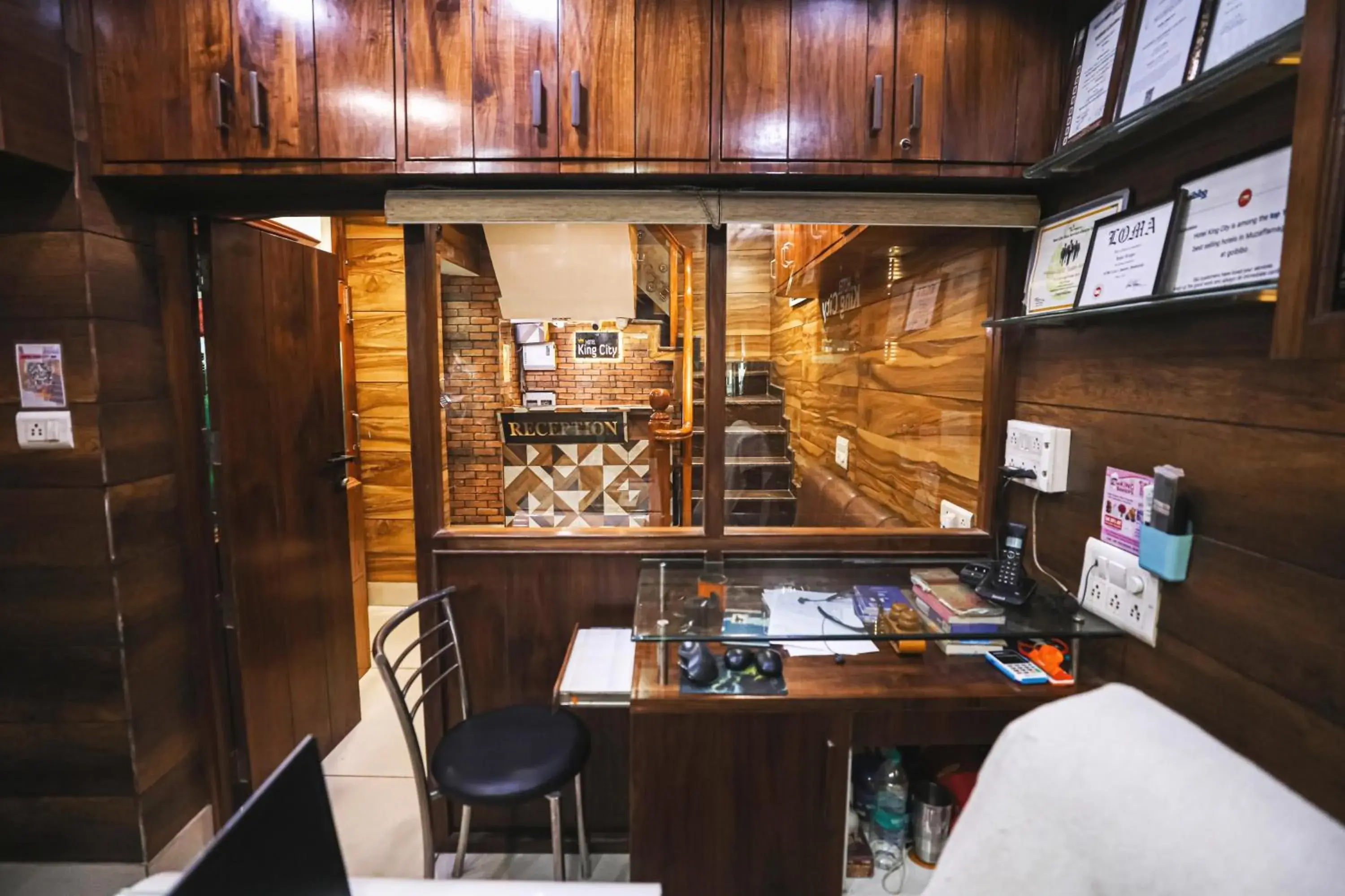 Lobby or reception in Hotel King City Lobby or reception in Hotel King City