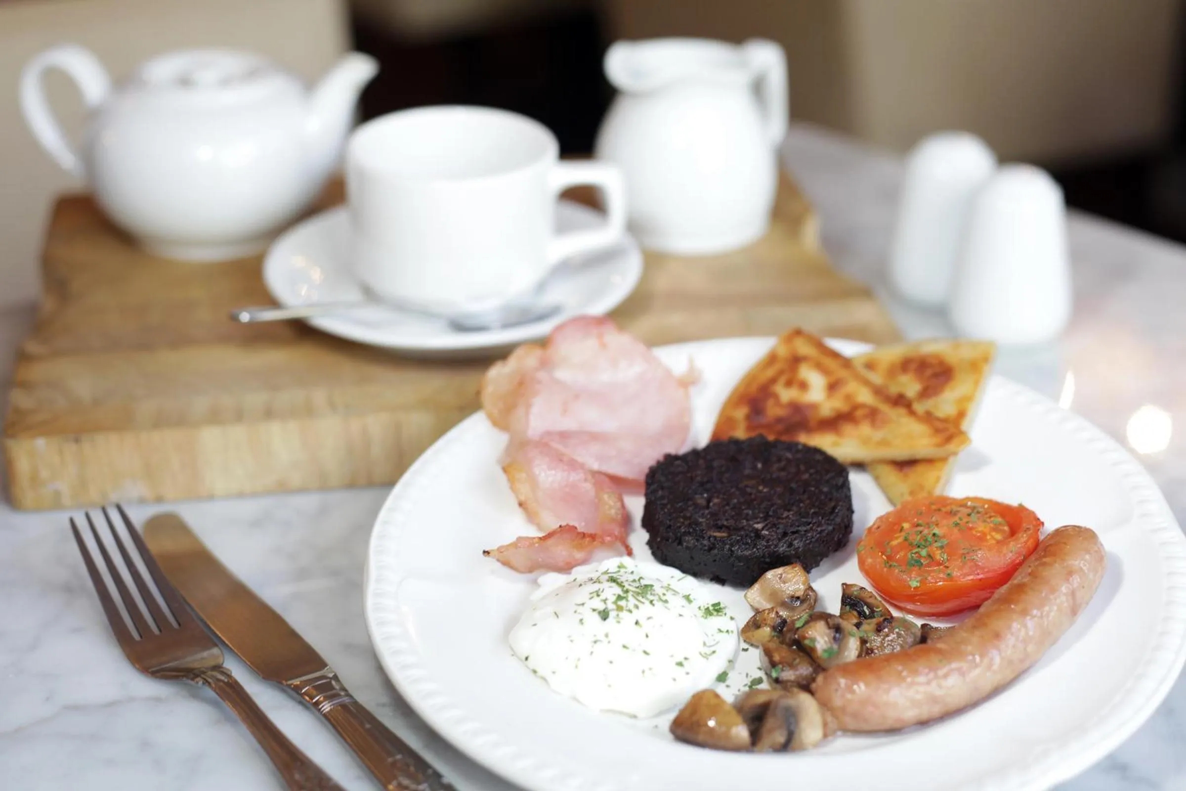 English/Irish breakfast in The Belhaven Hotel
