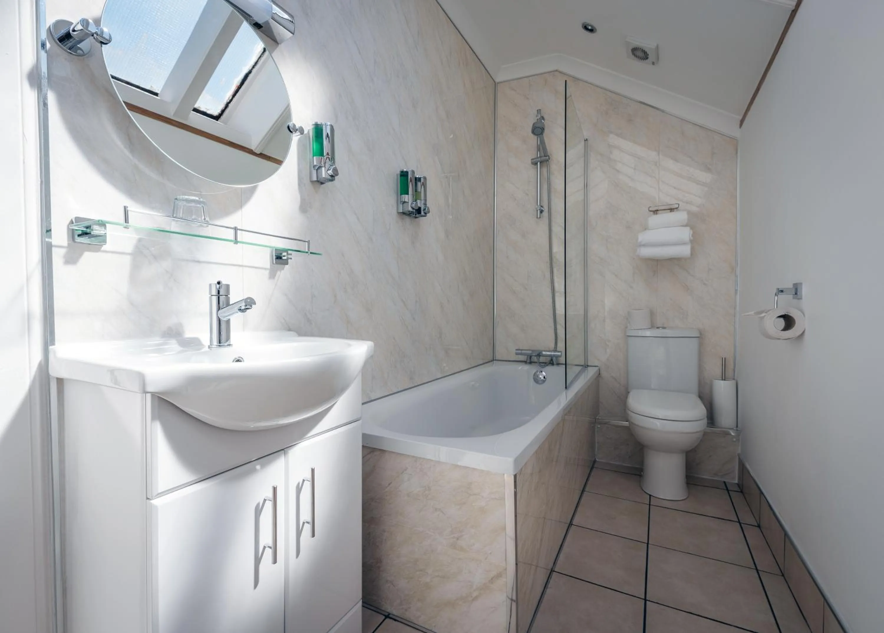 Bathroom in The Belhaven Hotel