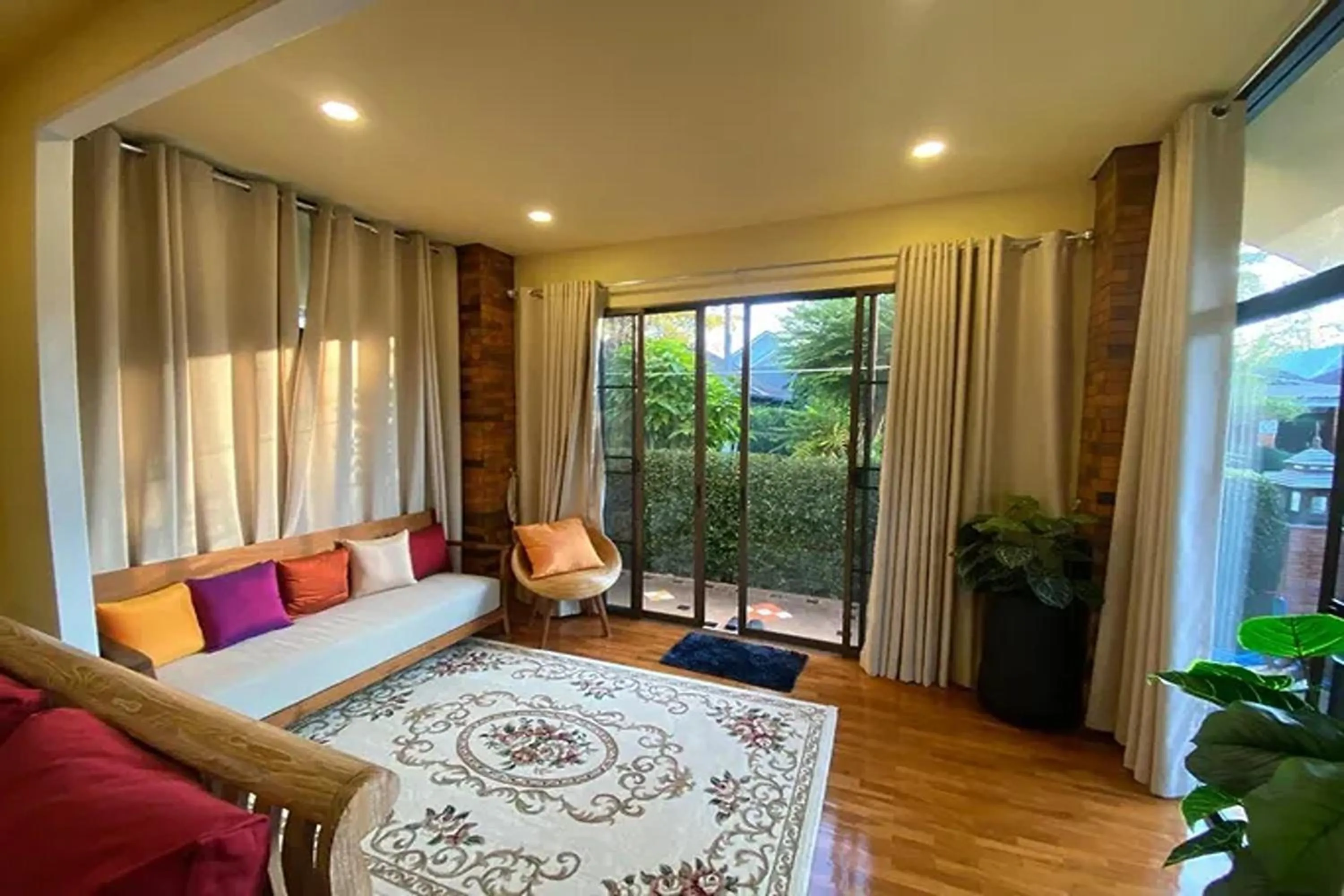 Bed in Baan Wang Tarn